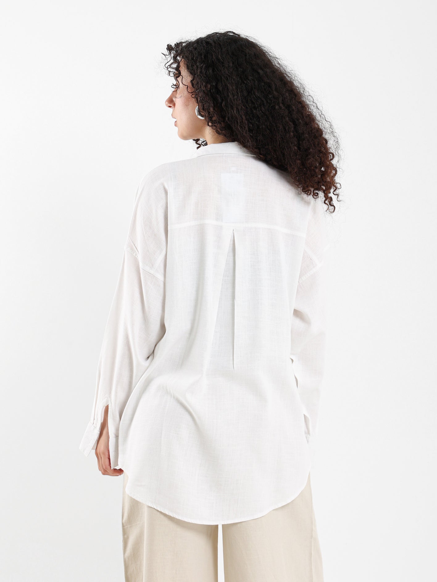 Oversized Linen Shirt