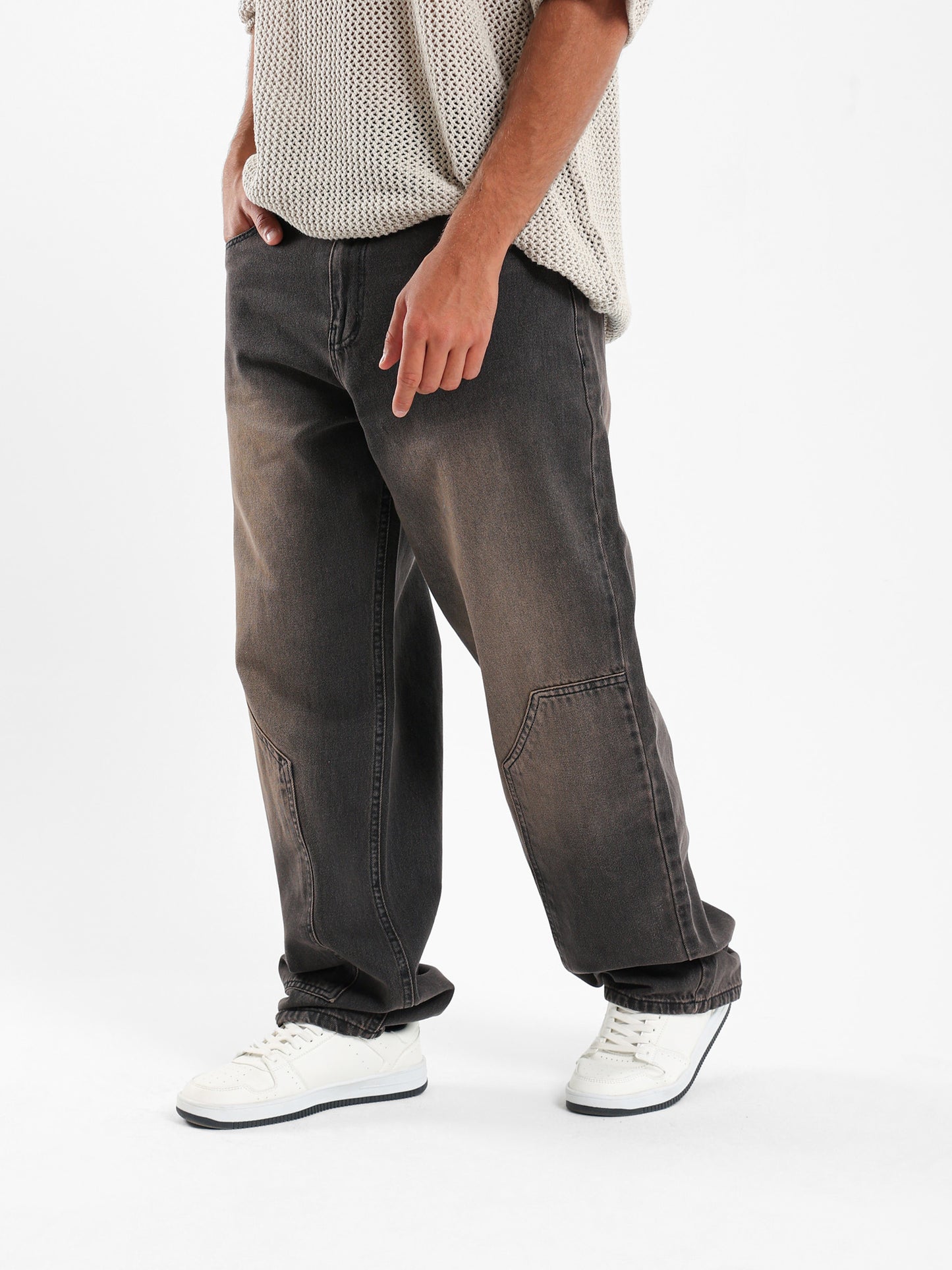 Cowboy-Cut Jeans Below Knee - Outlet