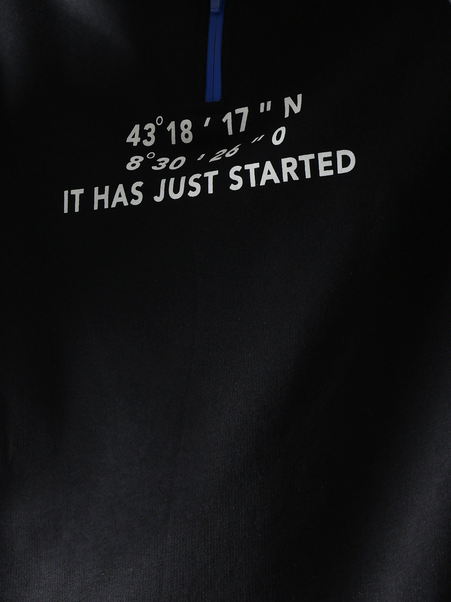 Quarter Zip Oversized Hoodie - Outlet