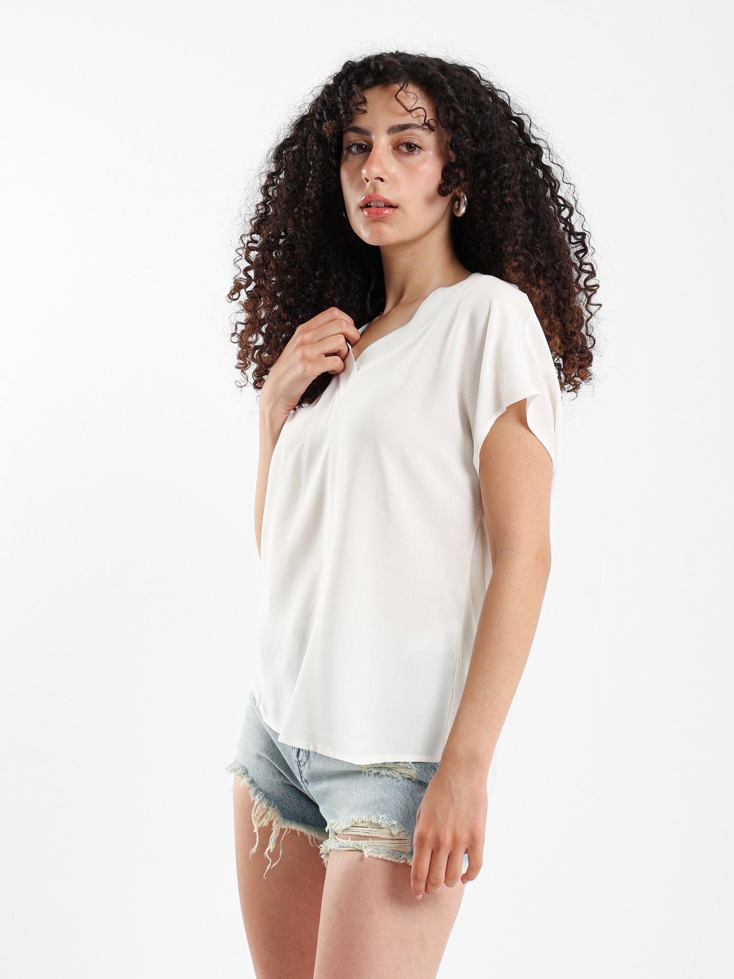 Cap Sleeves Top