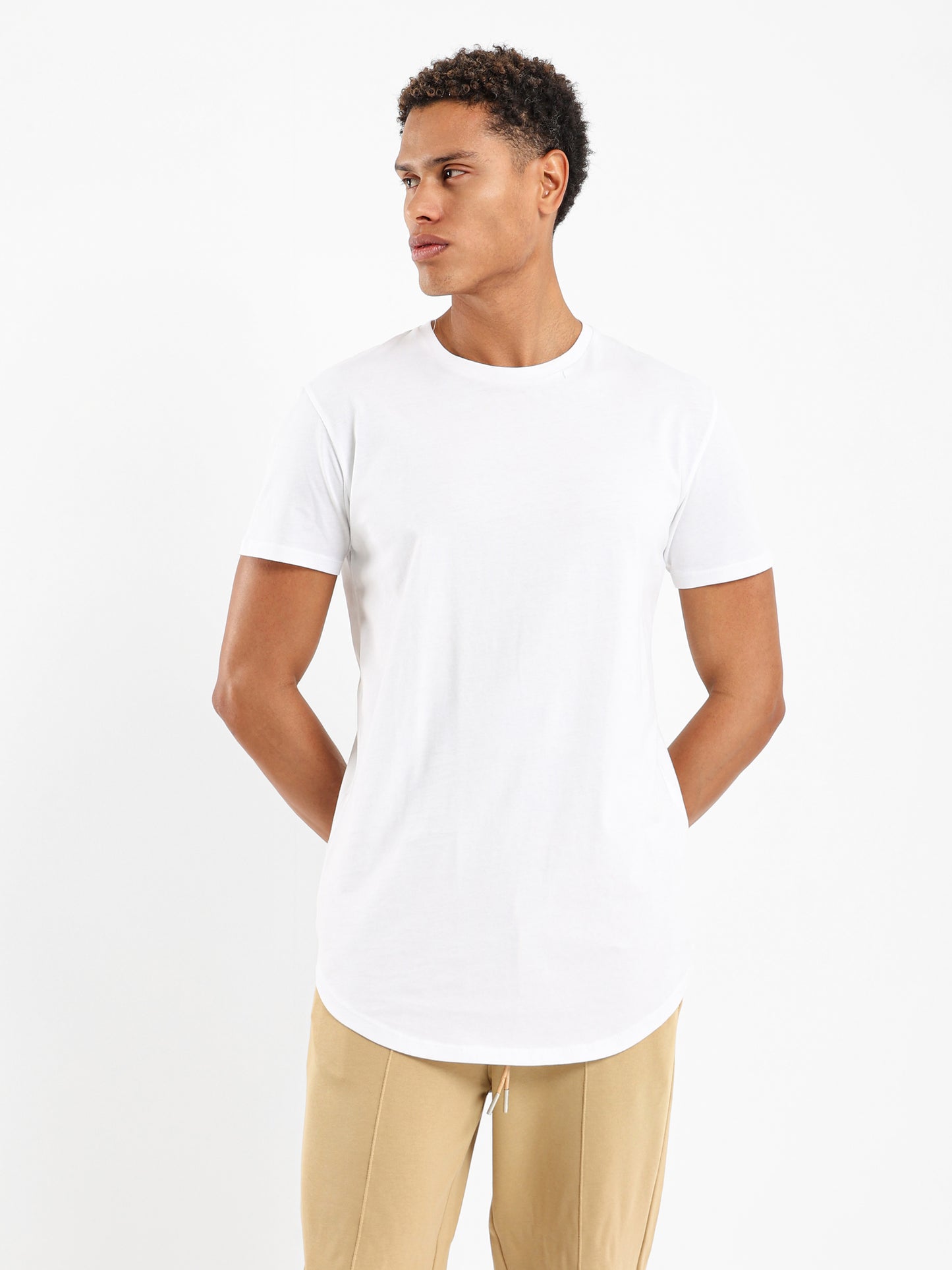 Longline Basic T-Shirt - Outlet