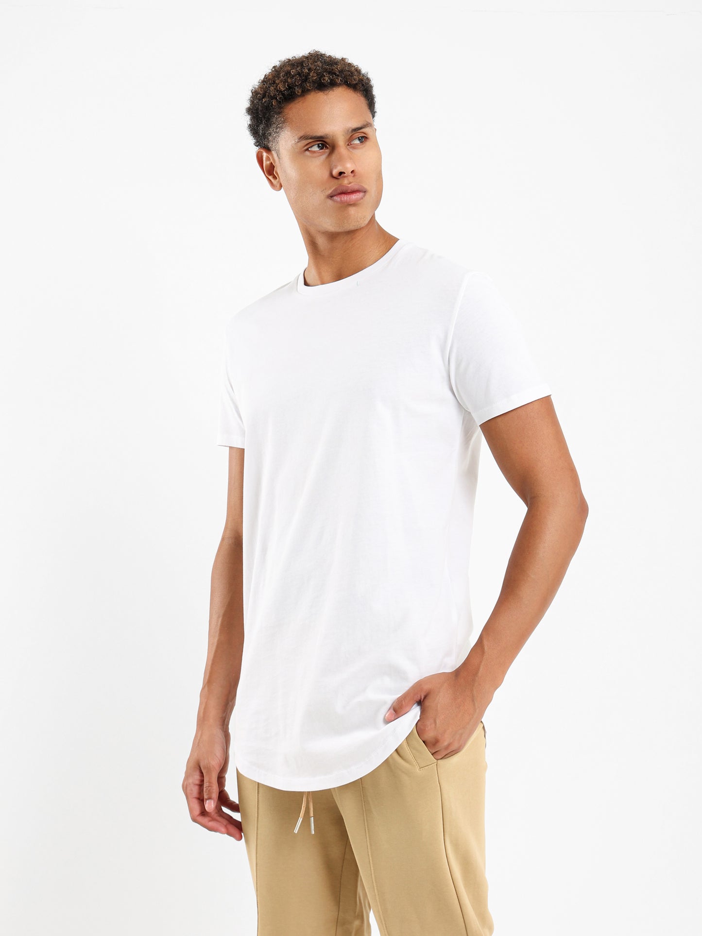 Longline Basic T-Shirt - Outlet
