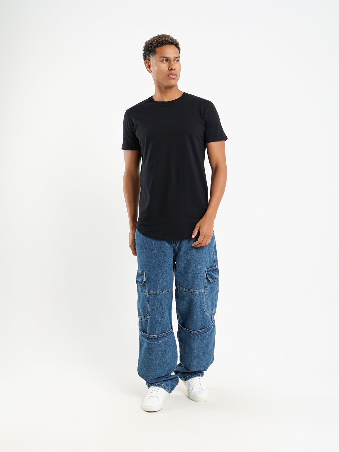 Longline Basic T-Shirt - Outlet