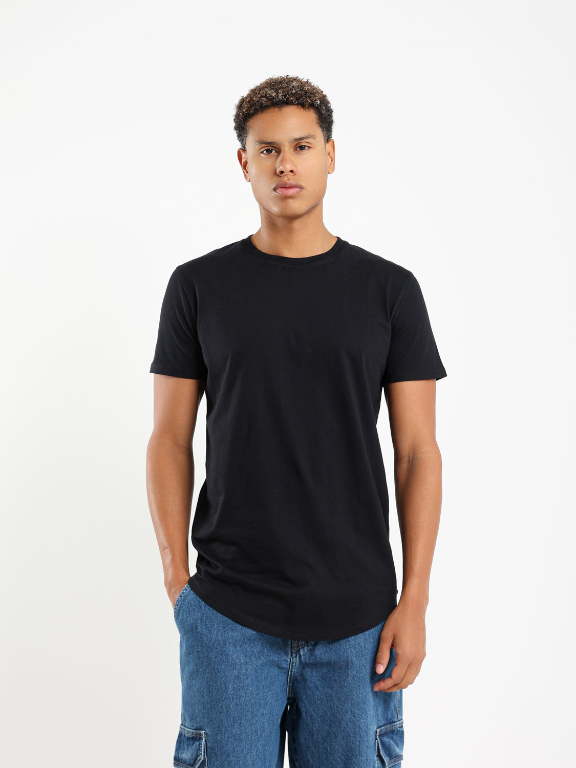 Longline Basic T-Shirt - Outlet