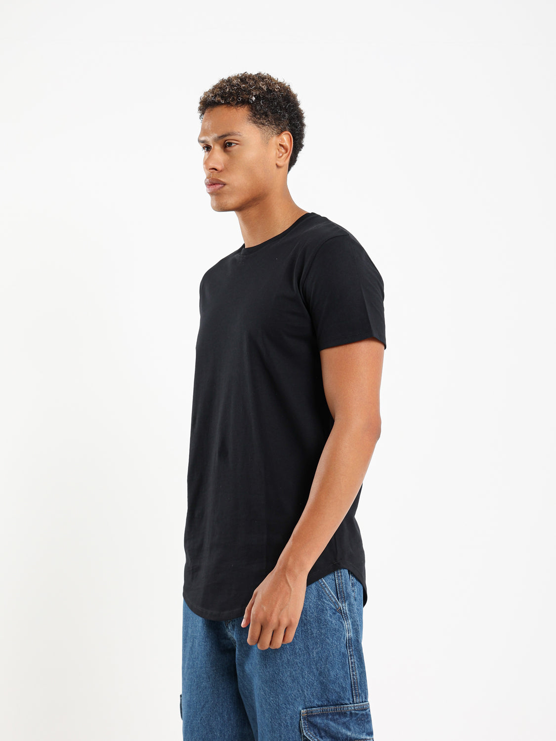 Longline Basic T-Shirt - Outlet