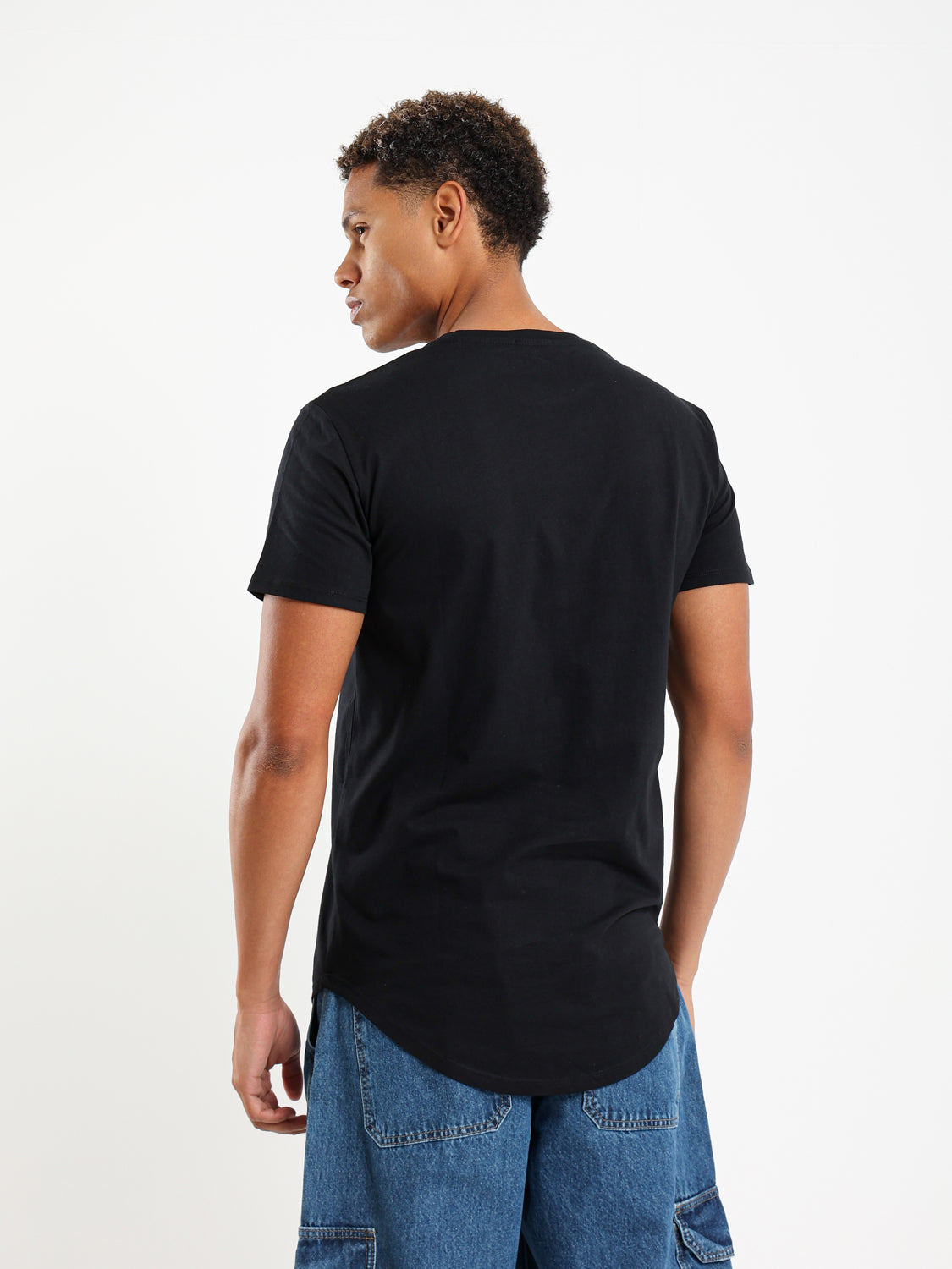 Longline Basic T-Shirt - Outlet