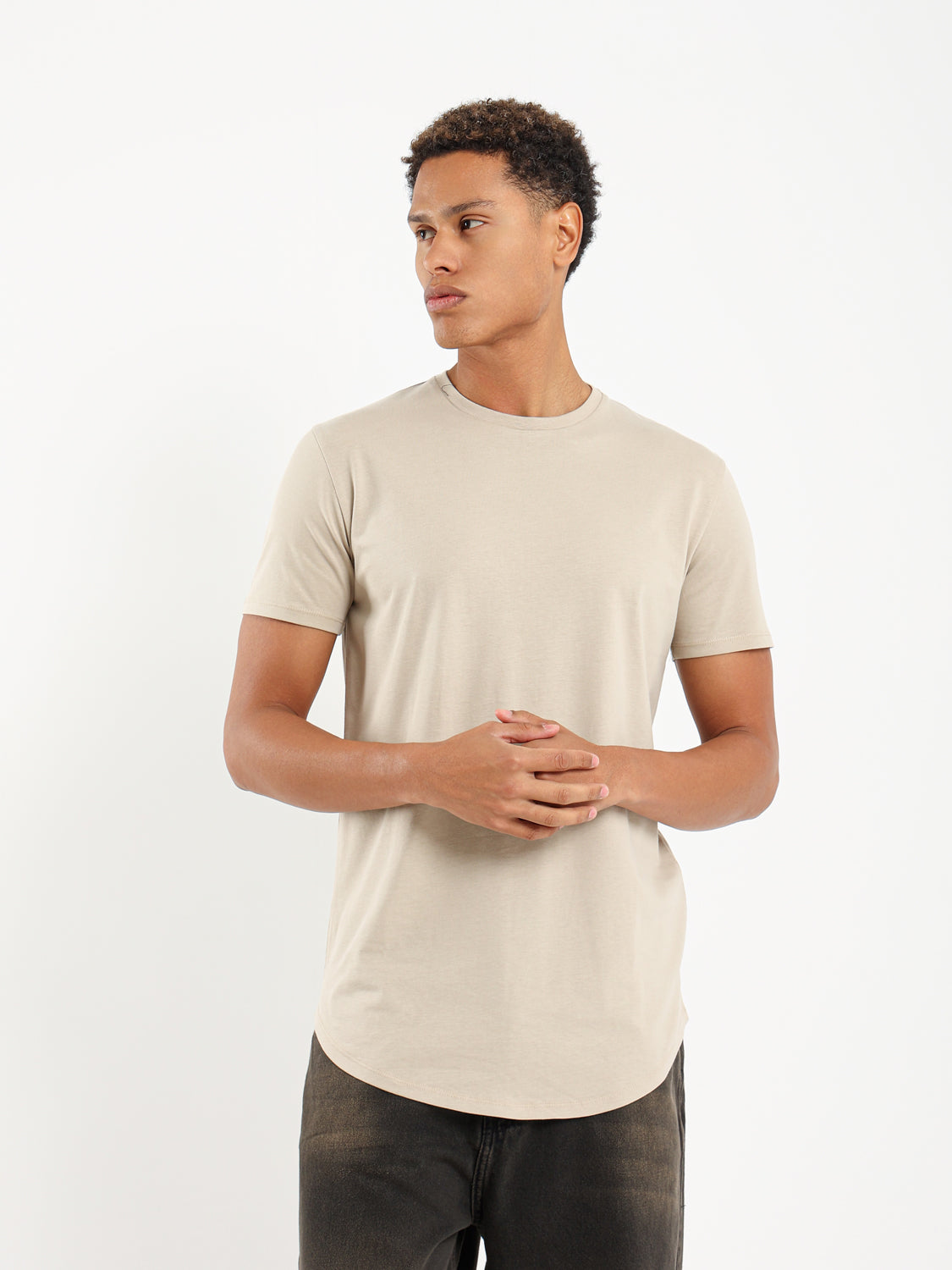 Longline Basic T-Shirt - Outlet
