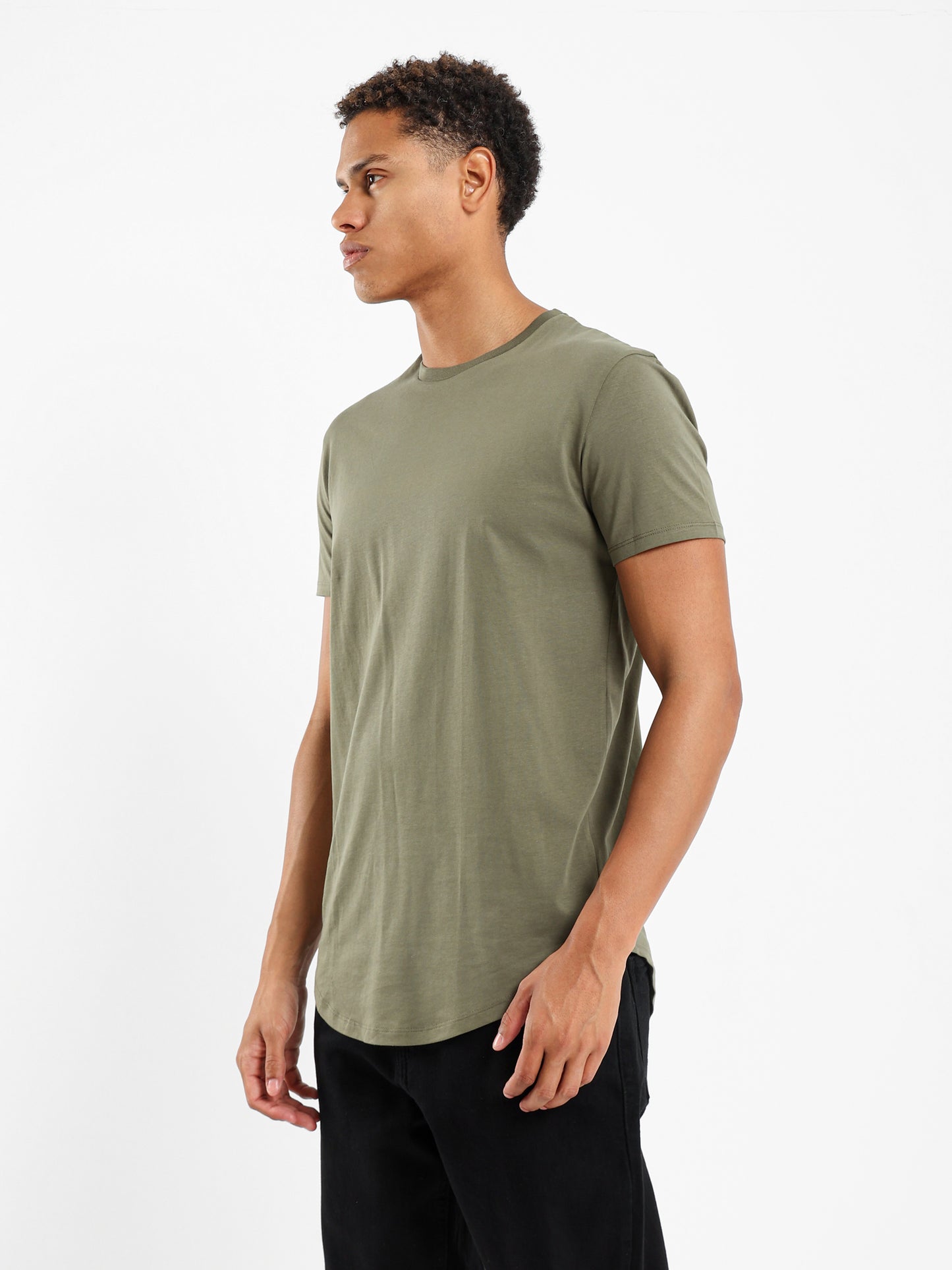 Longline Basic T-Shirt - Outlet