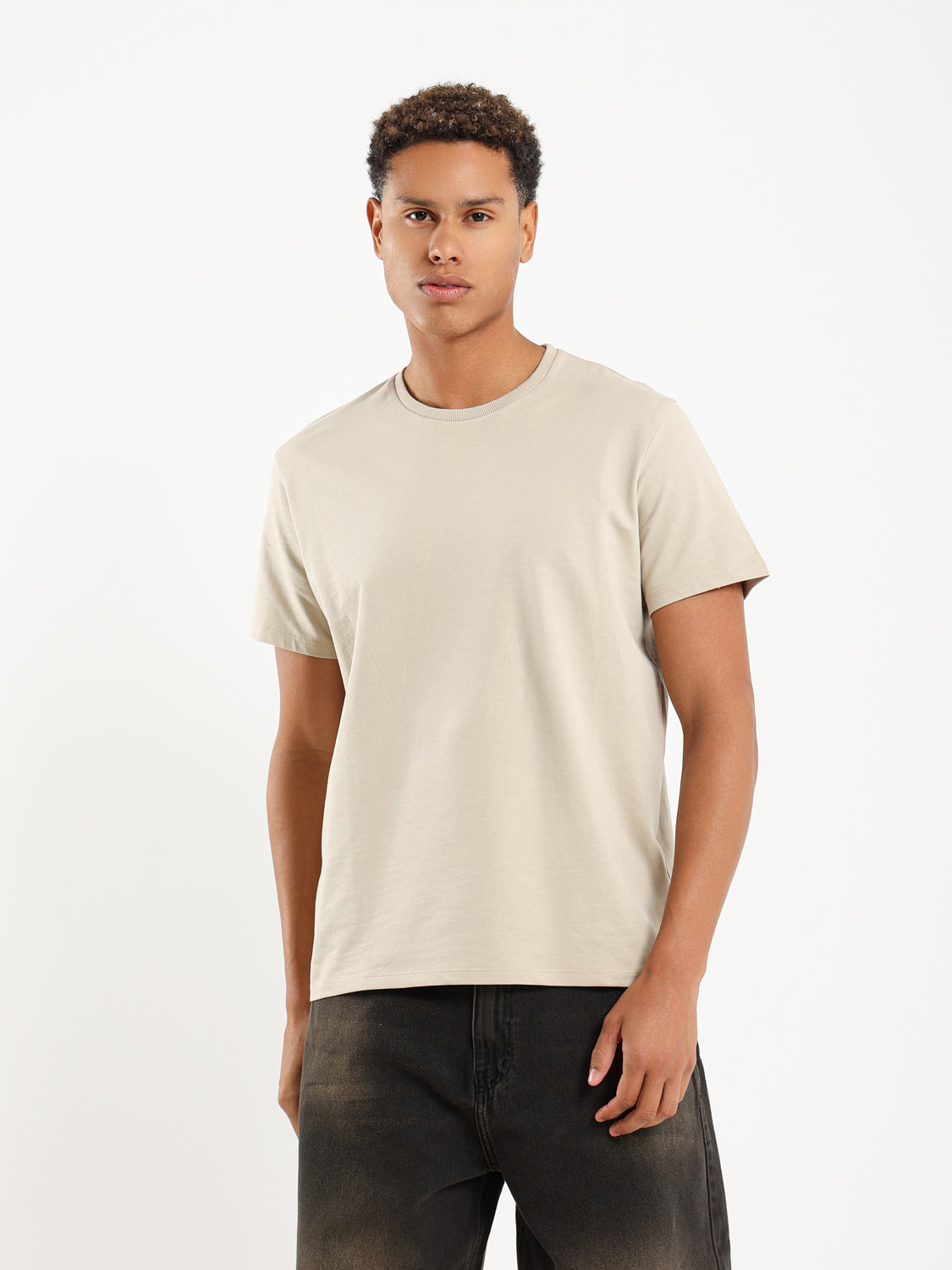 Basic Relaxed Fit T-Shirt - Outlet
