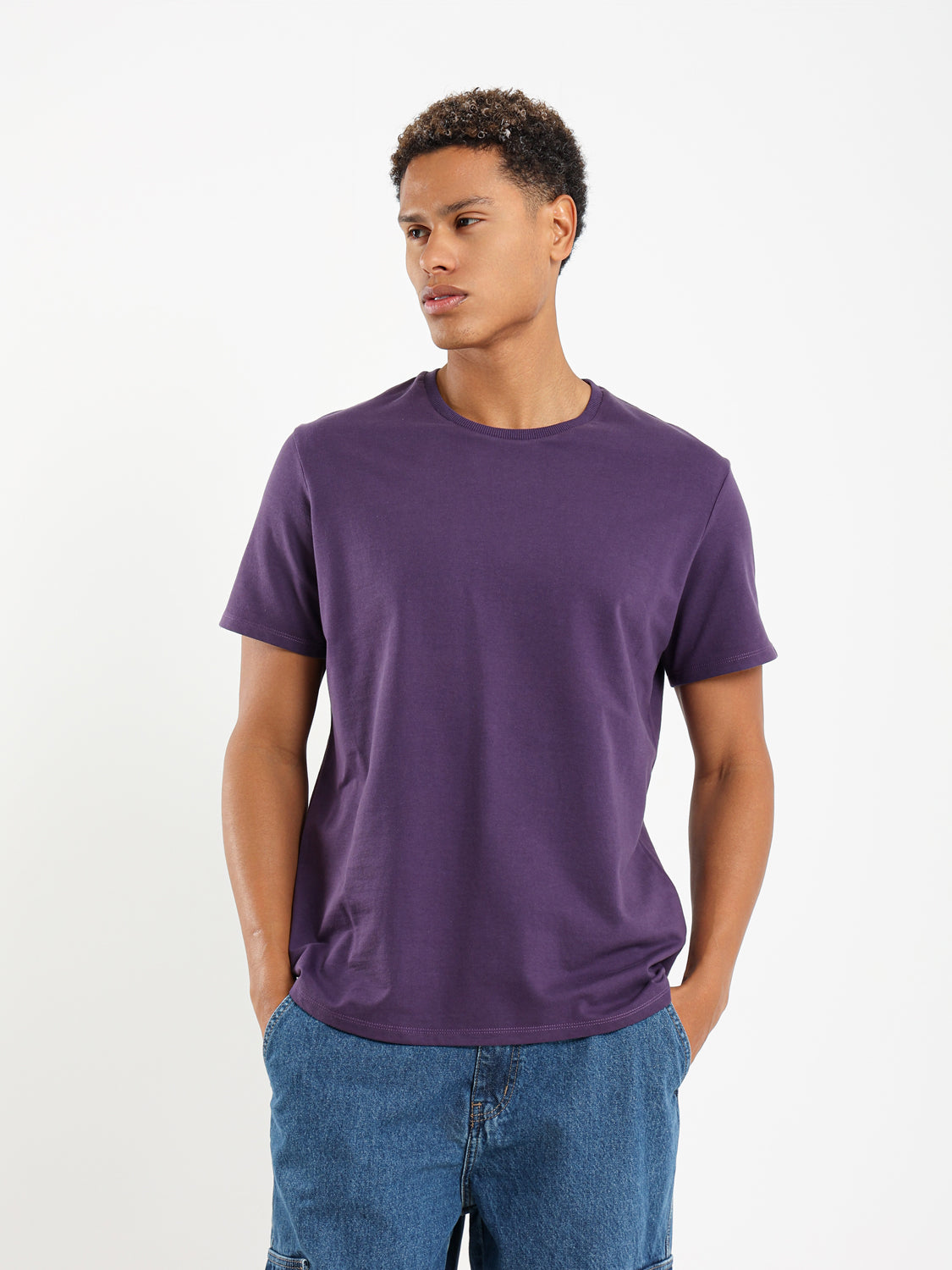 Basic Relaxed Fit T-Shirt - Outlet