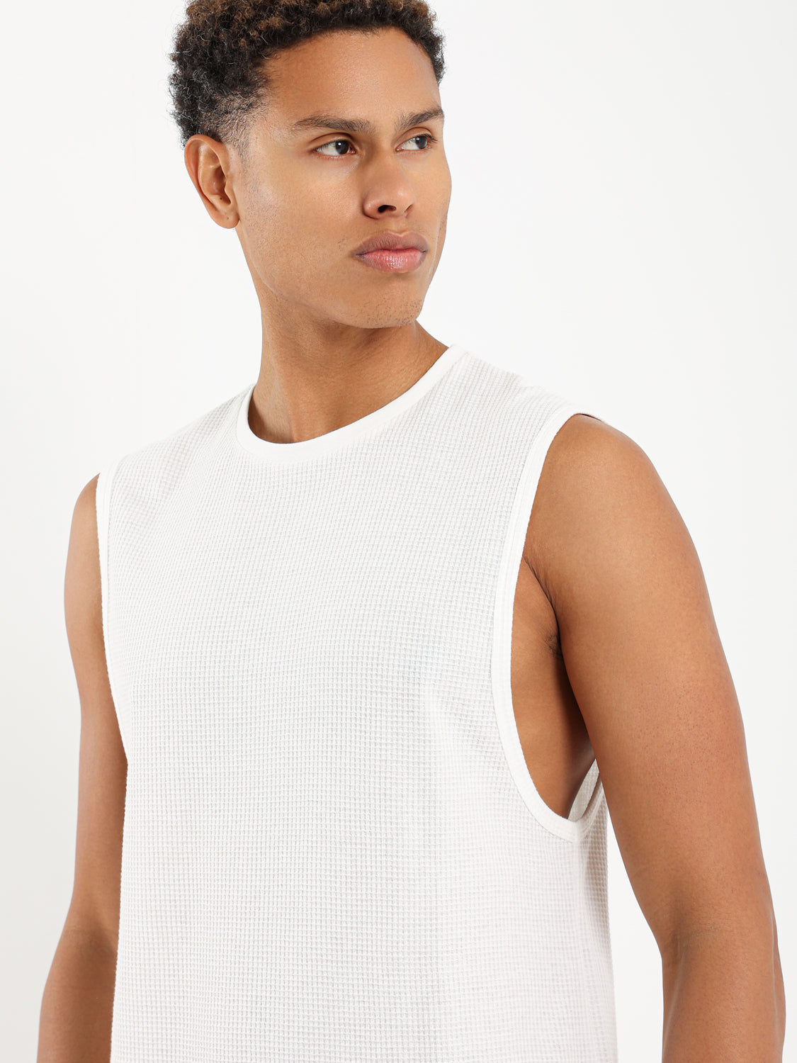 Waffle Textured Basic Shirt - Outlet