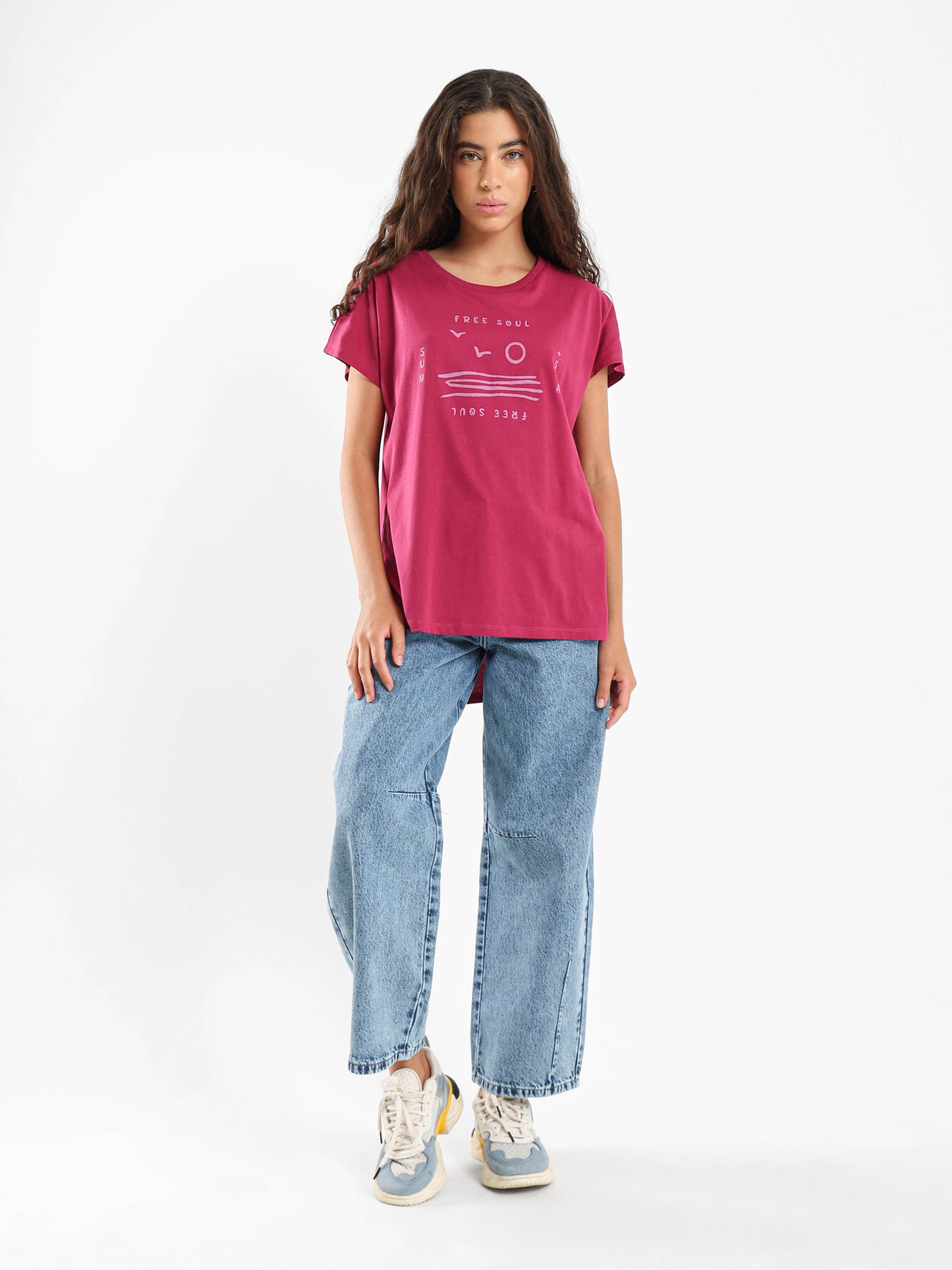Minimal Sea Print Tee