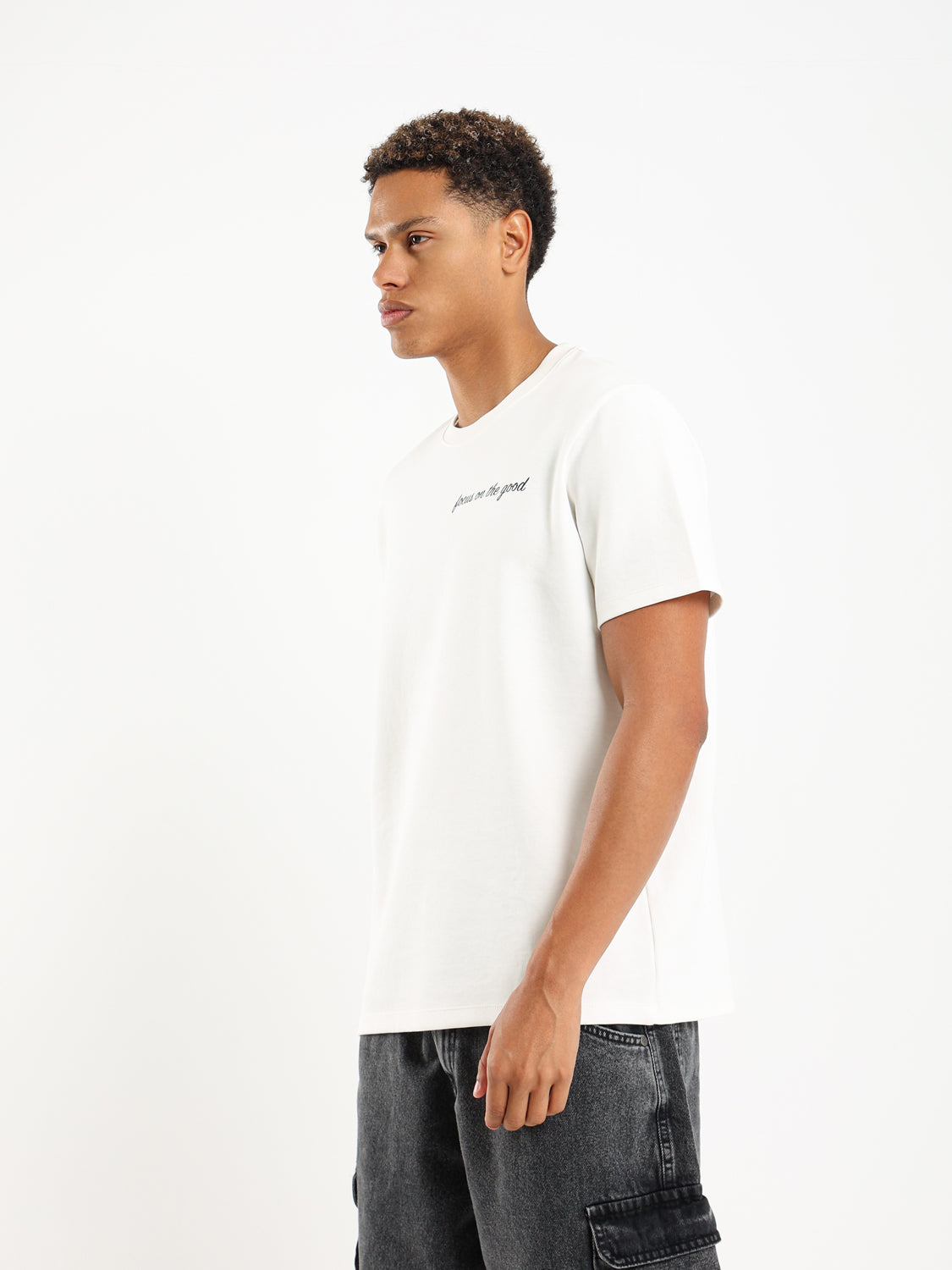 Focus On The Good Printed T-Shirt - Outlet
