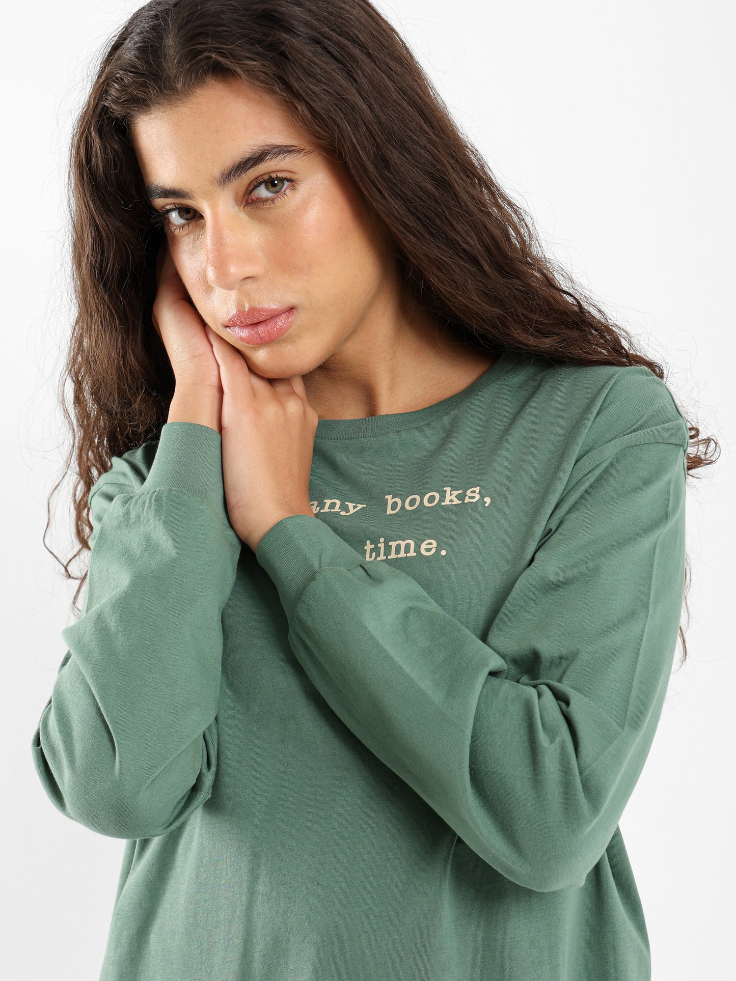 Dont Kill My Vibe Oversized Long Sleeve Tee