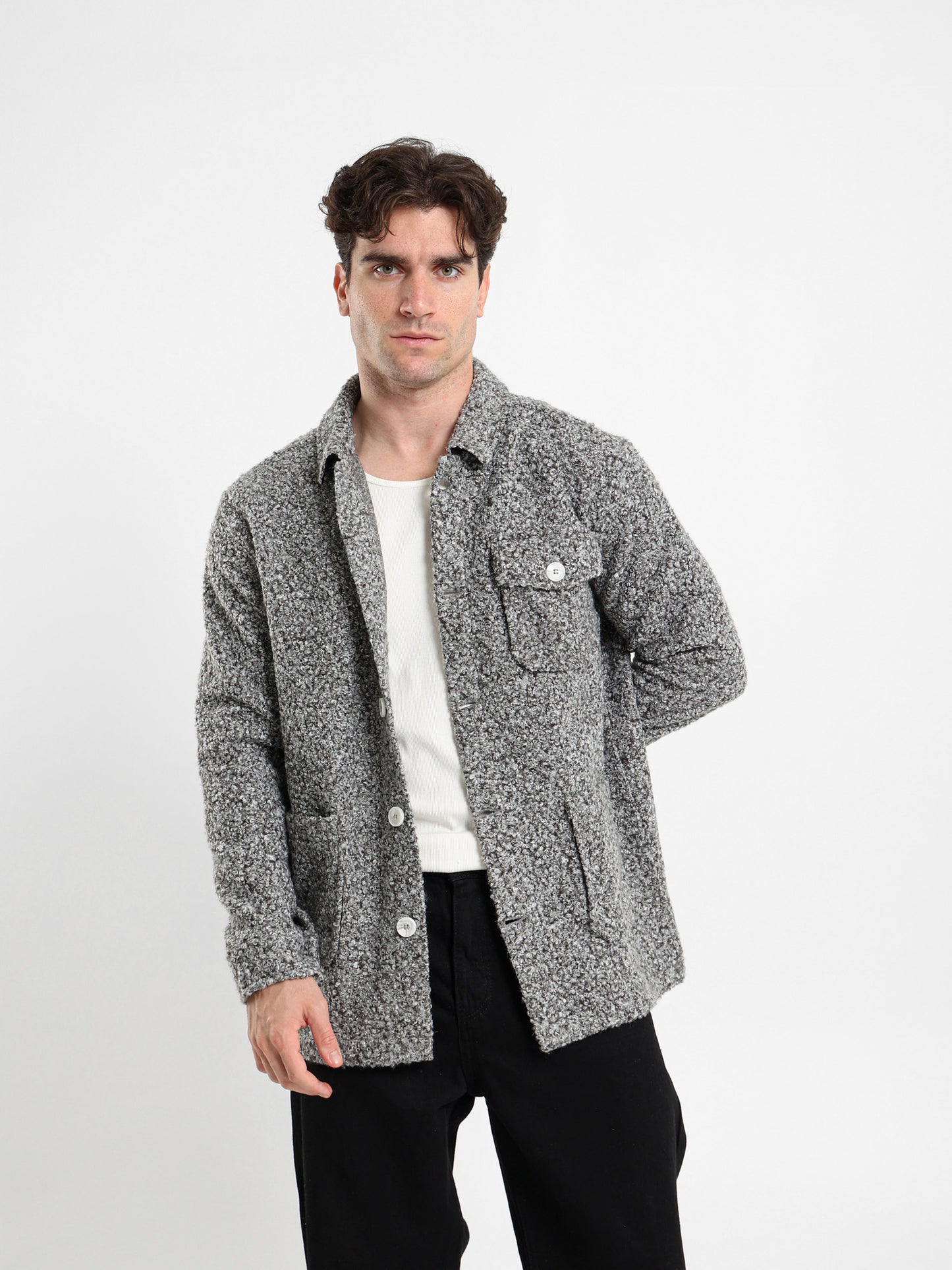 Teddy Two Tone Overshirt