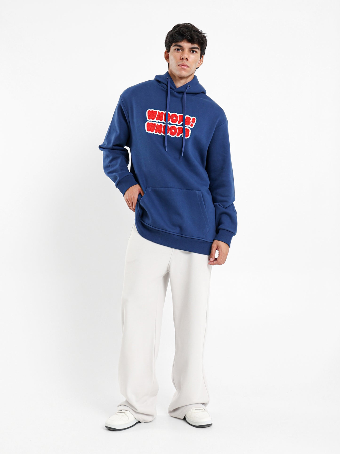 Whoops Cornella Print Hoodie