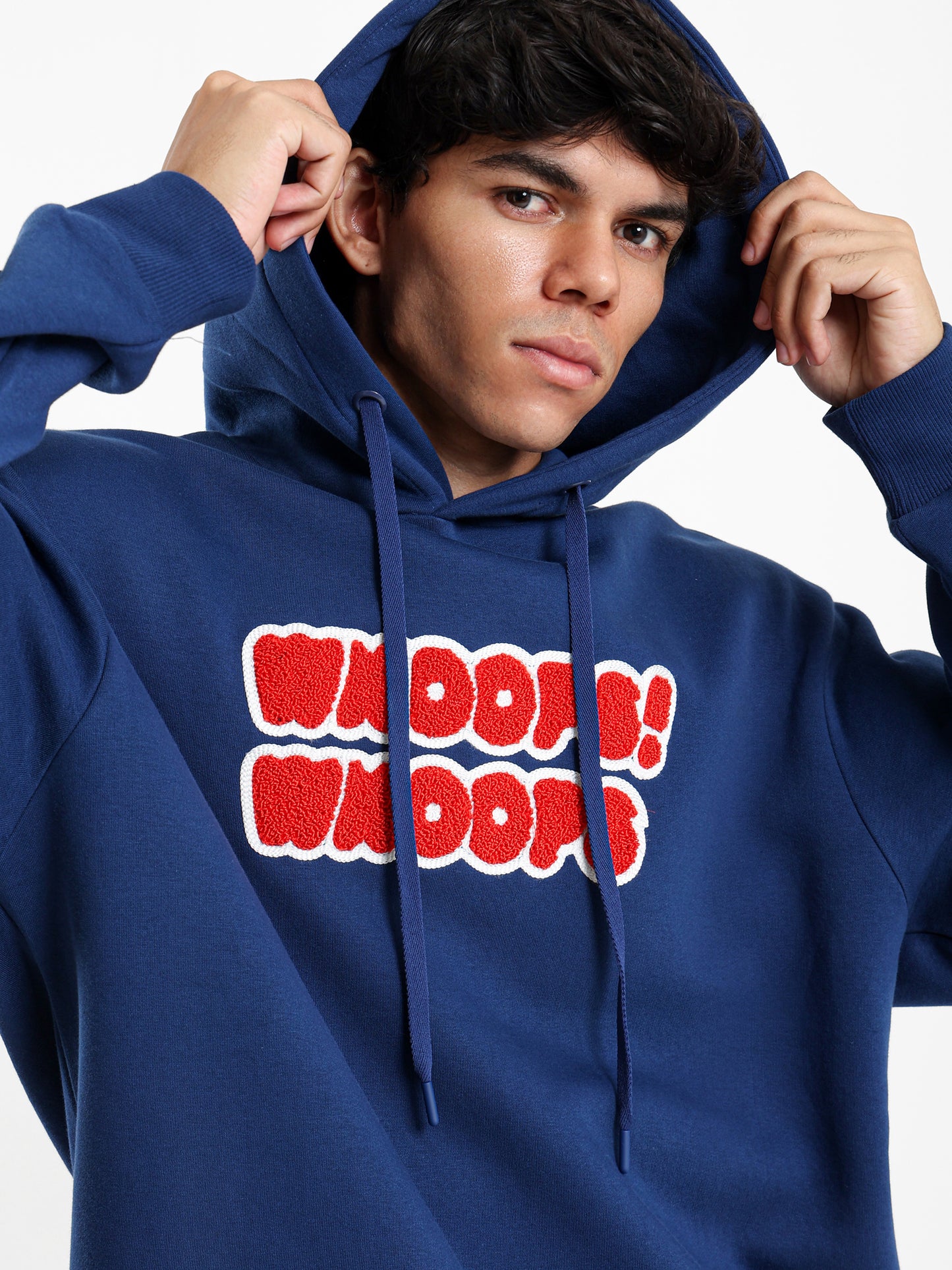 Whoops Cornella Print Hoodie