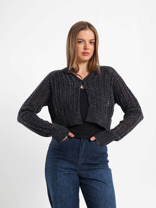 Open Knit Cardigan