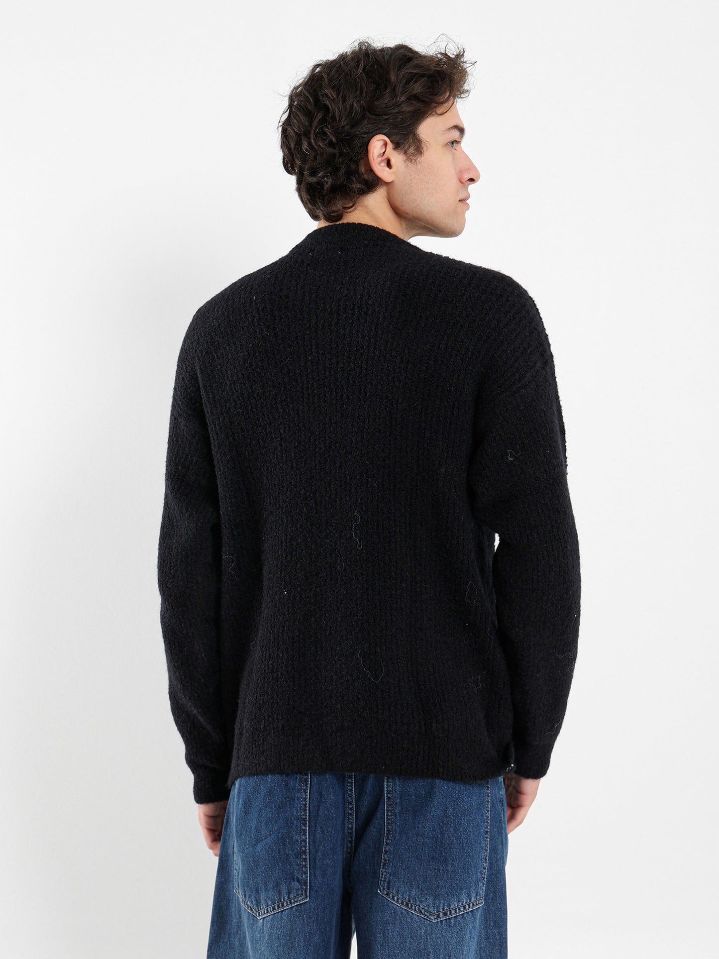 Hairy Textured Pullover