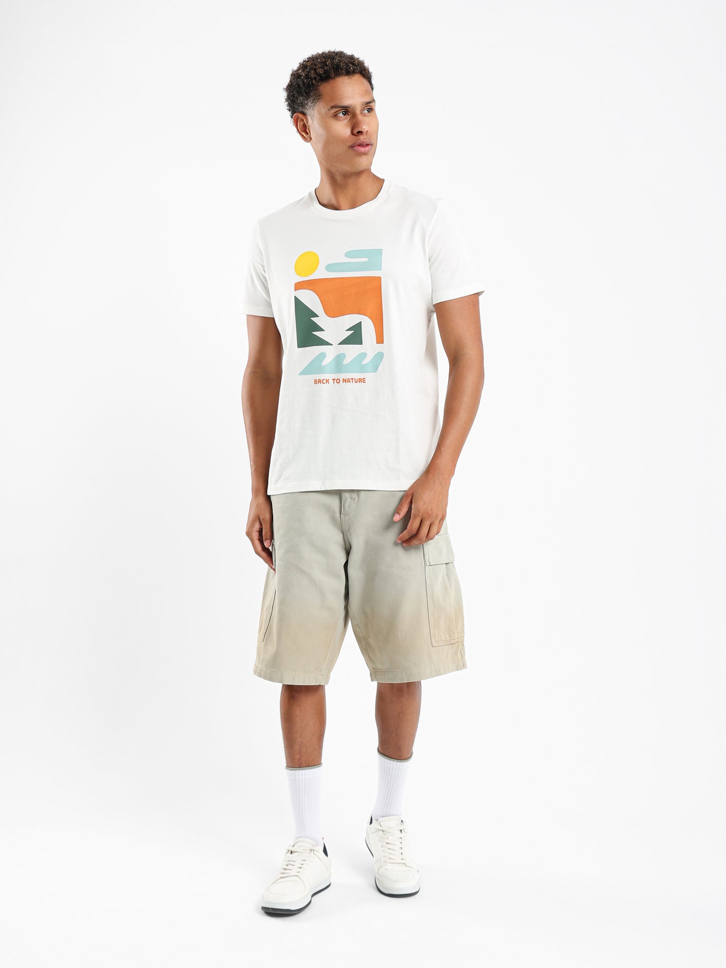 Back To Nature Printed T-Shirt