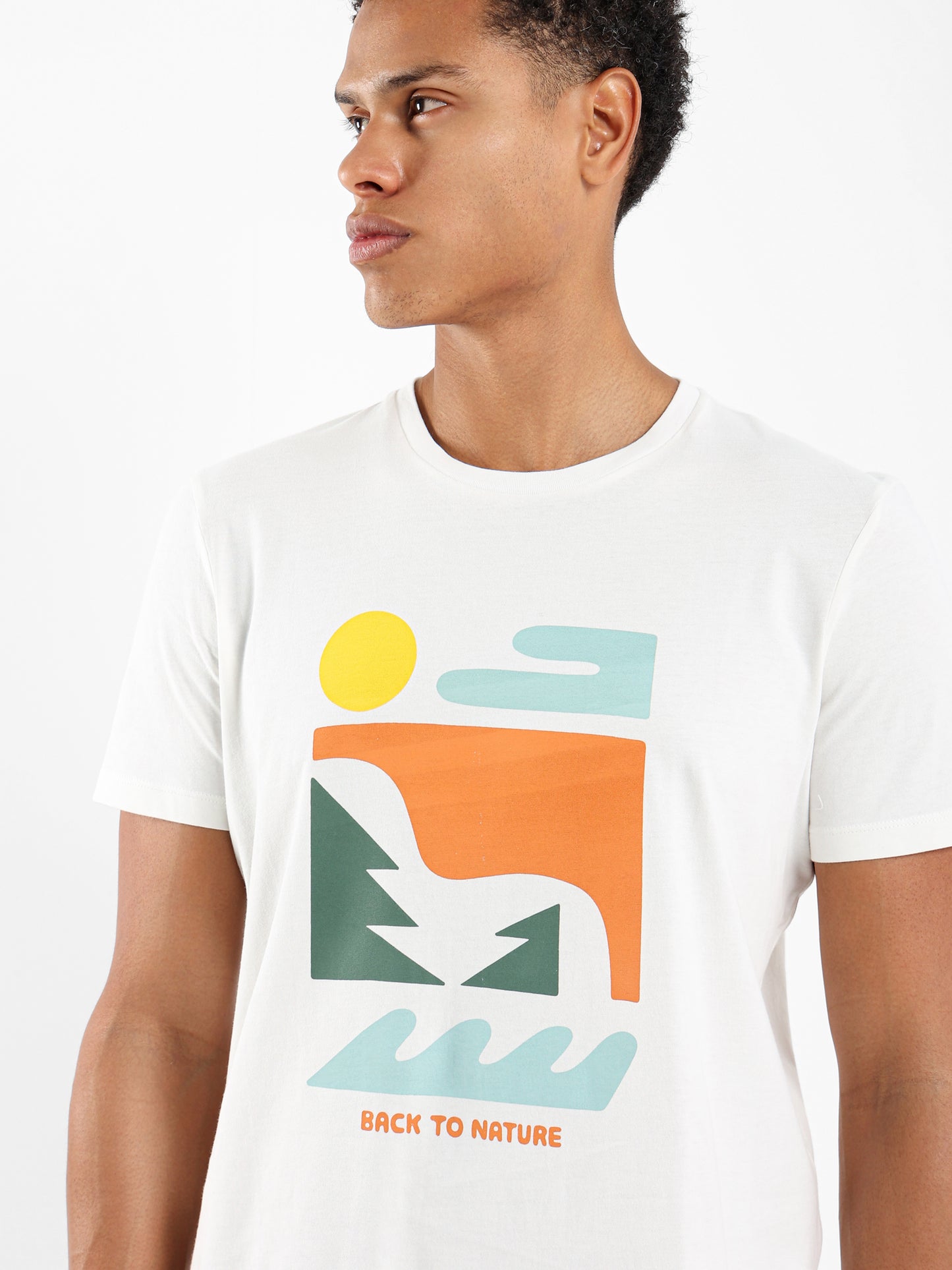 Back To Nature Printed T-Shirt