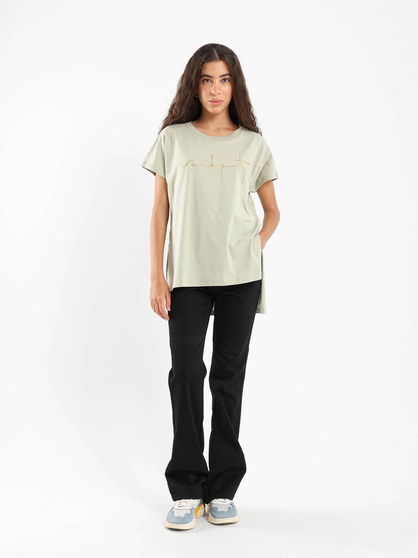 Serendipity Print Tee