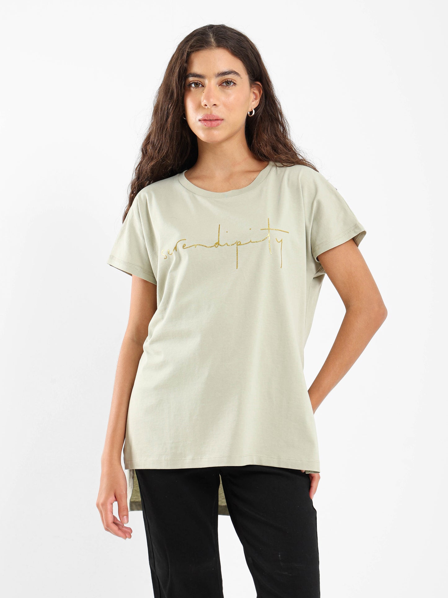 Serendipity Print Tee