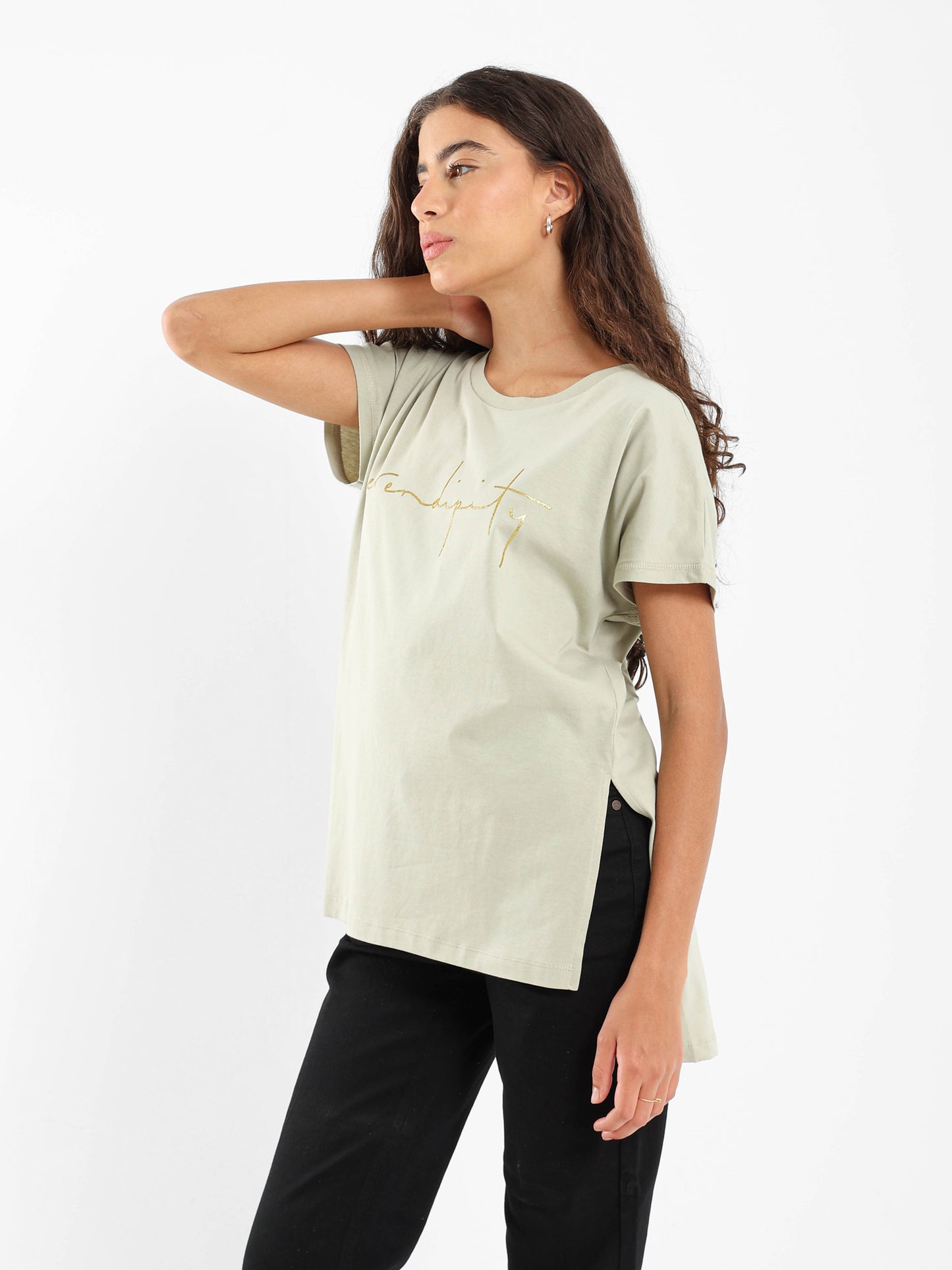 Serendipity Print Tee