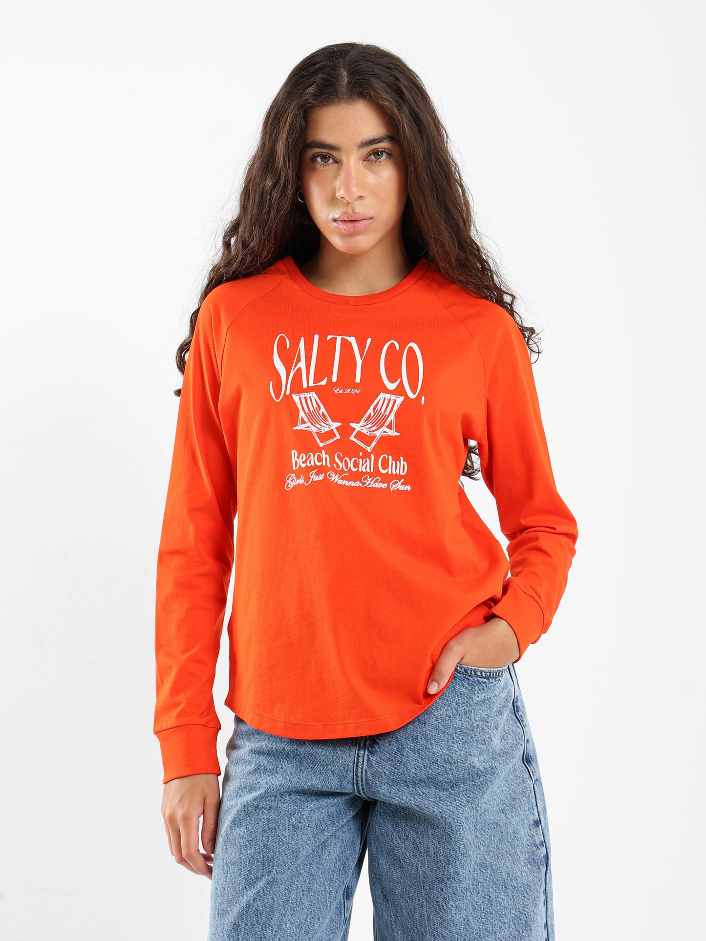 Place Print Raglan Tee