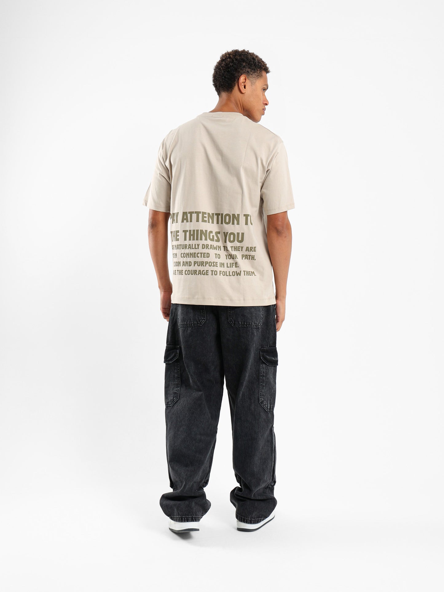“Connect To Your Path” Slogan T-Shirt