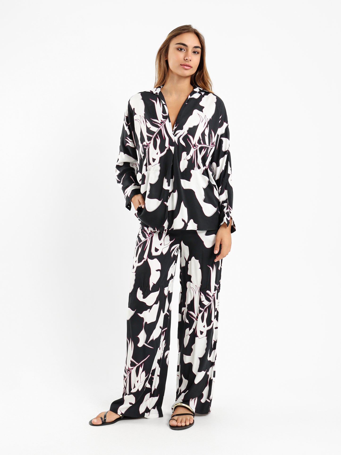 All-Over Print Blouse