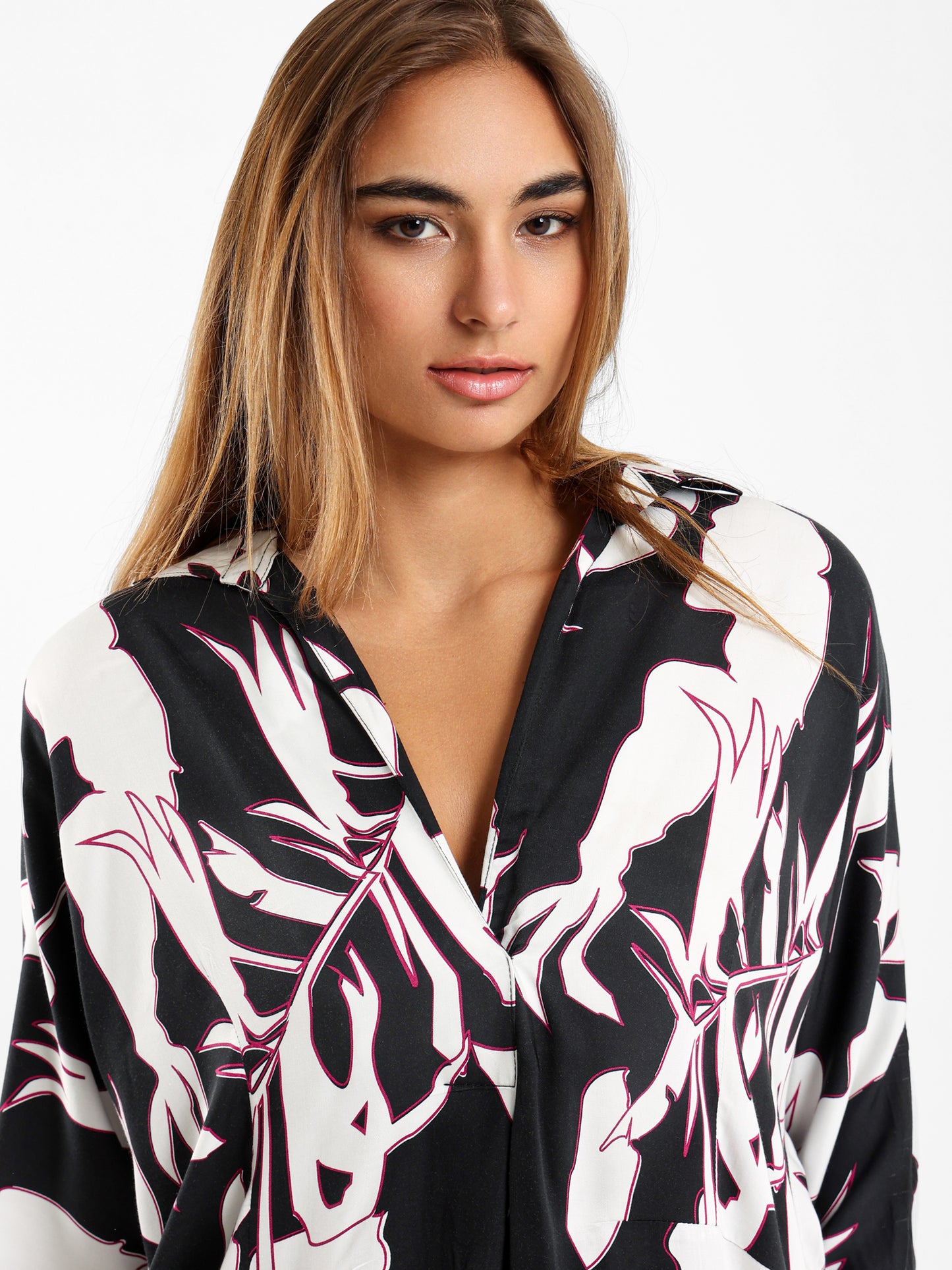 All-Over Print Blouse