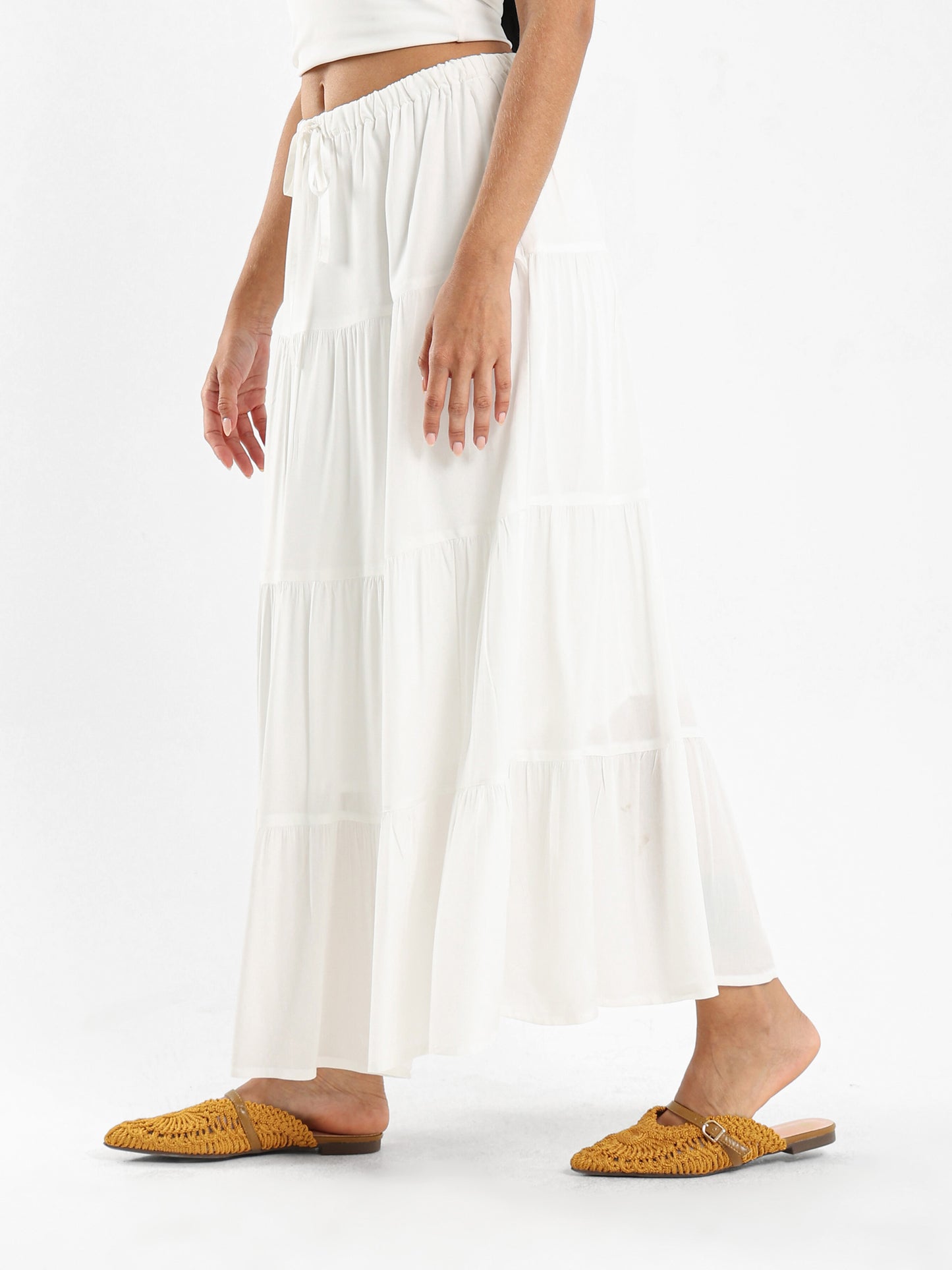 Tiered Maxi Skirt