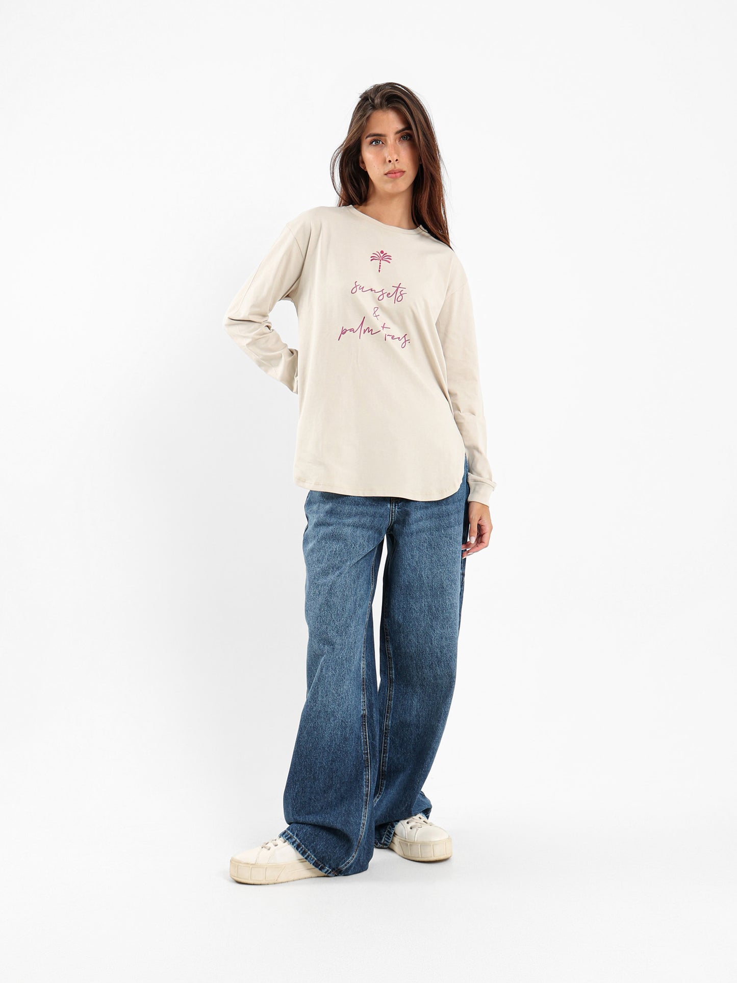 Lily Of The Valley Text Print Tee
