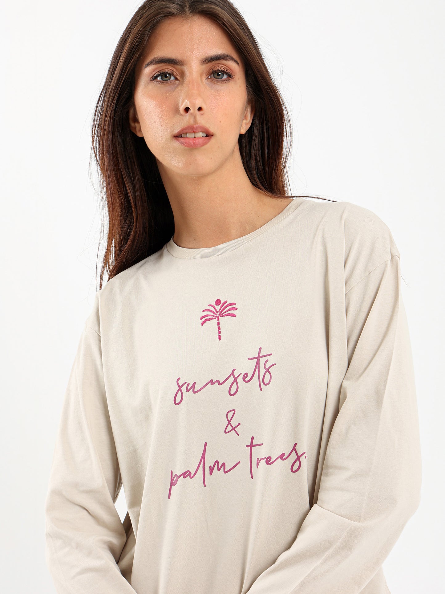 Lily Of The Valley Text Print Tee