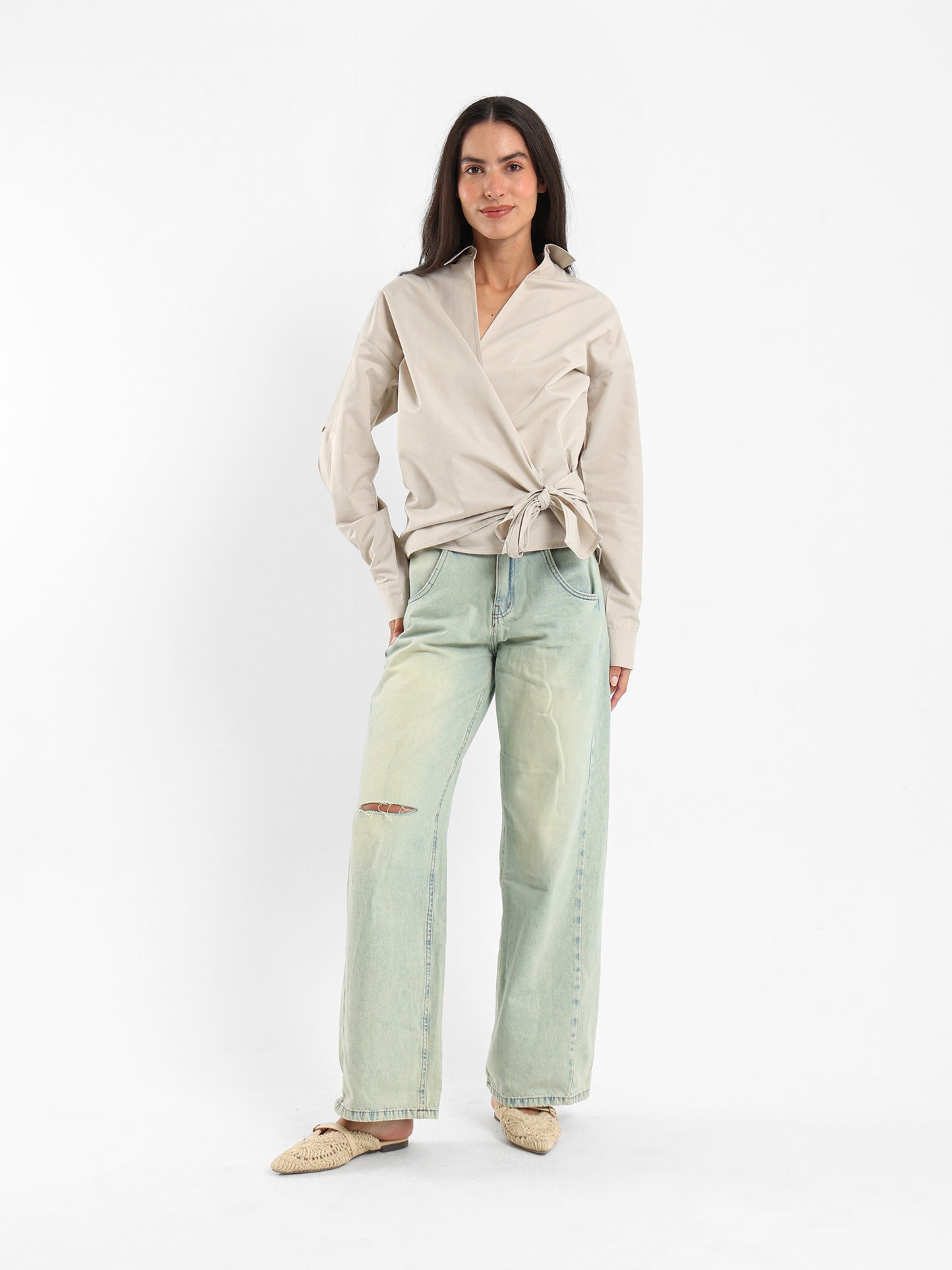 Wrap Front Shirt