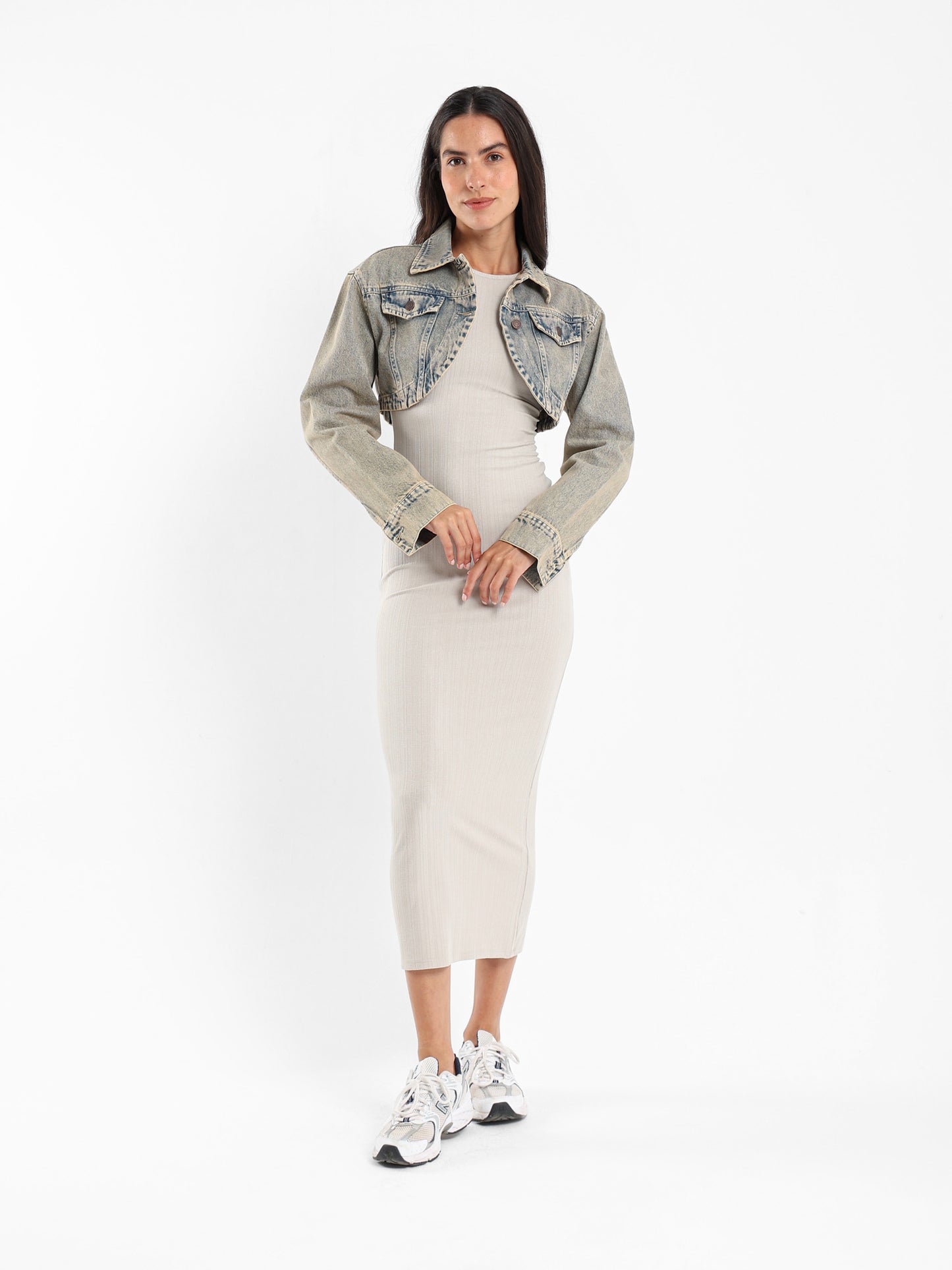 Cropped Denim Jacket