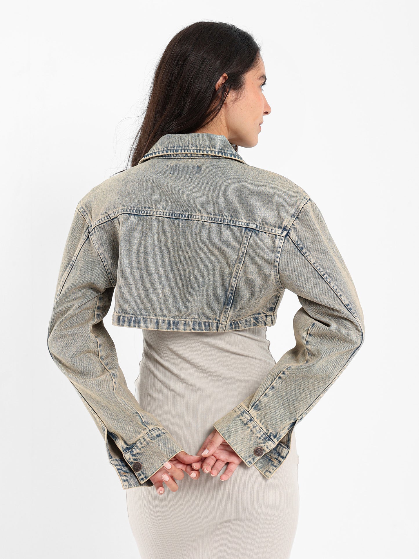 Cropped Denim Jacket