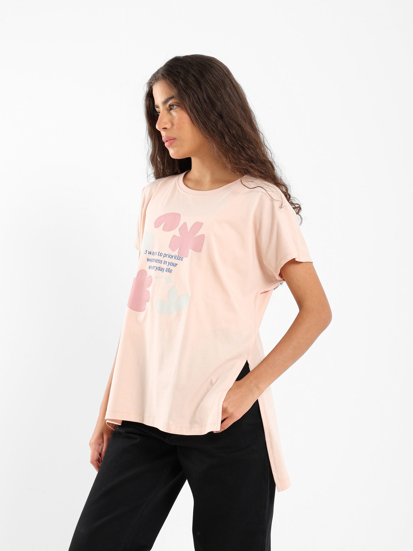 Prioritize Wellness Print Tee