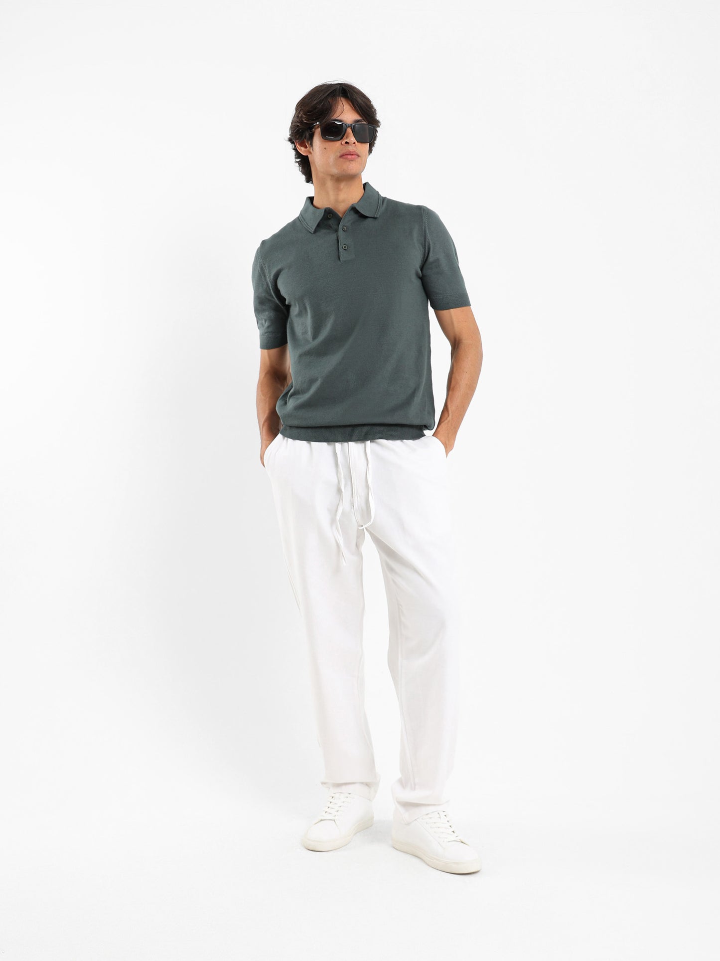 Double Layered Polo Shirt
