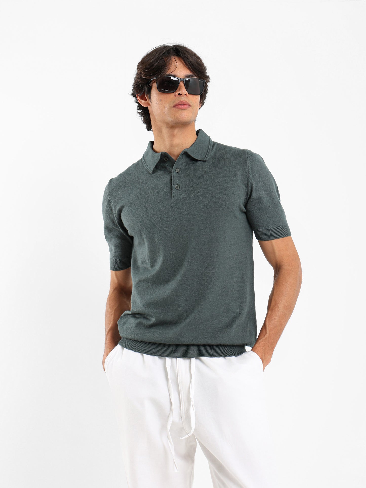 Double Layered Polo Shirt
