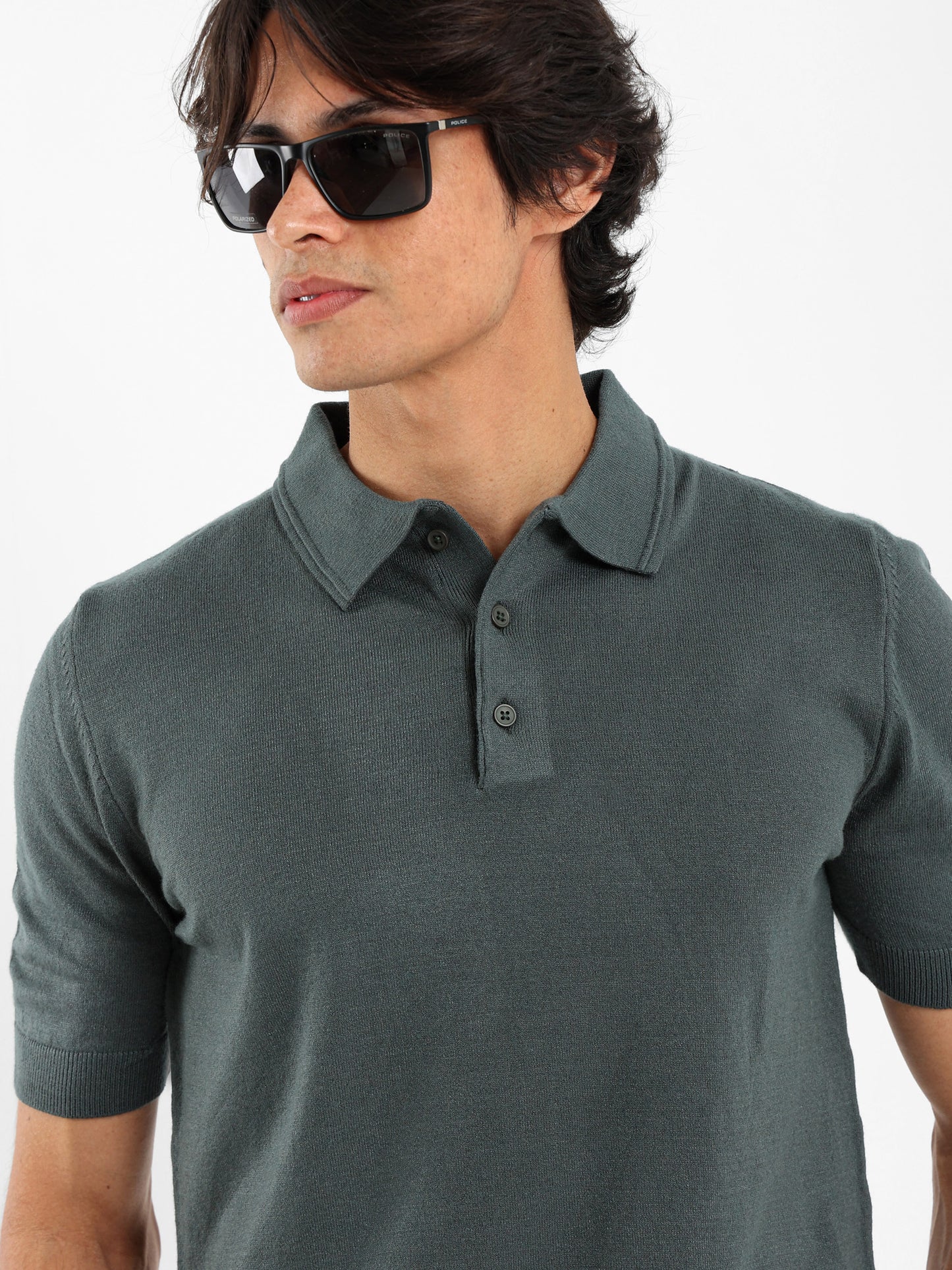 Double Layered Polo Shirt