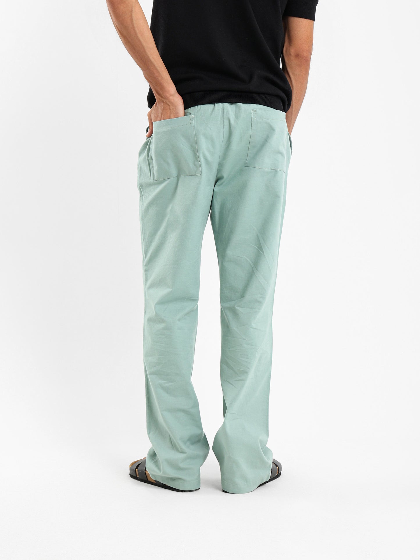 Casual Pants with Drawstring Waist