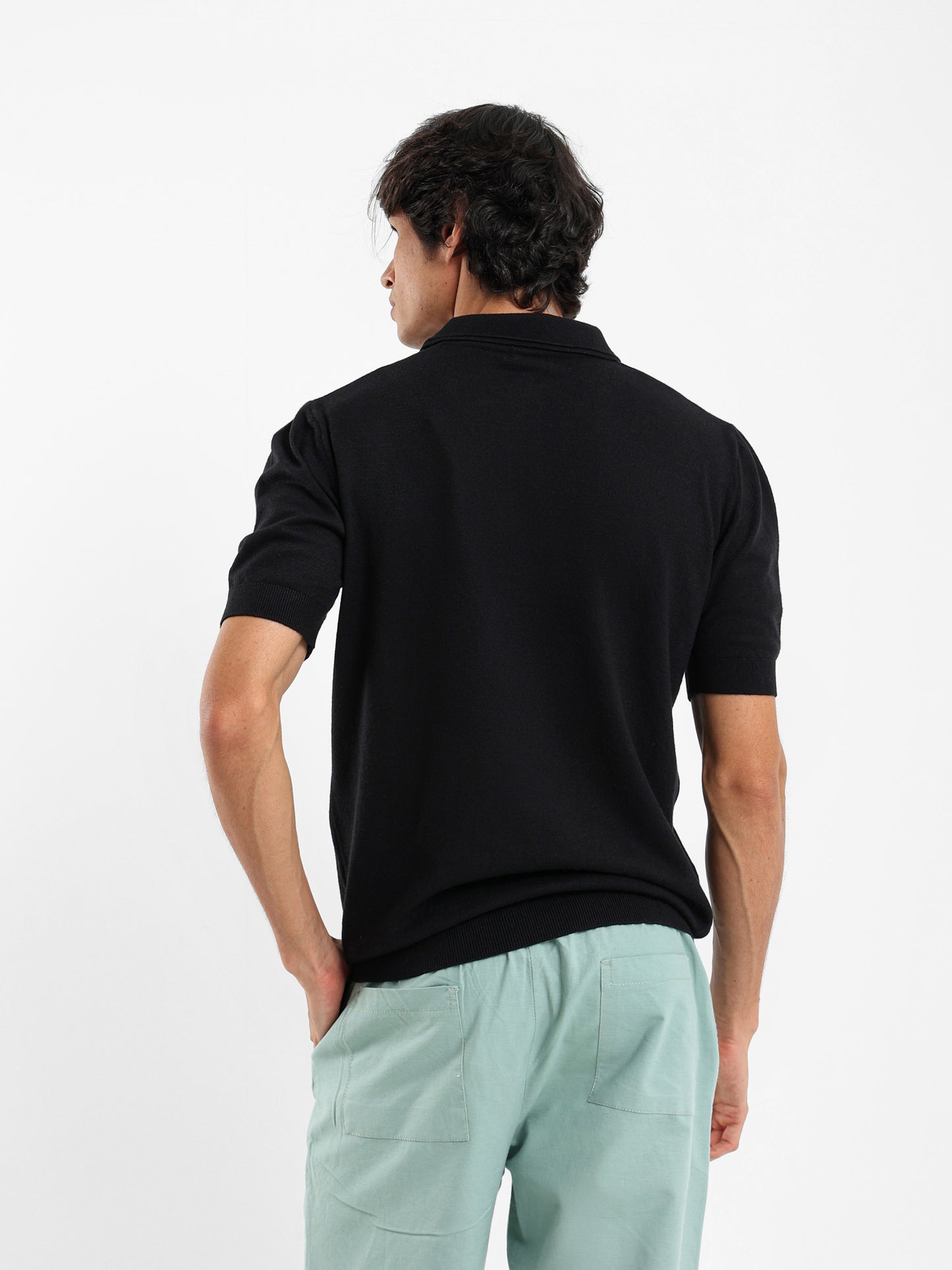 Double Layered Polo Shirt