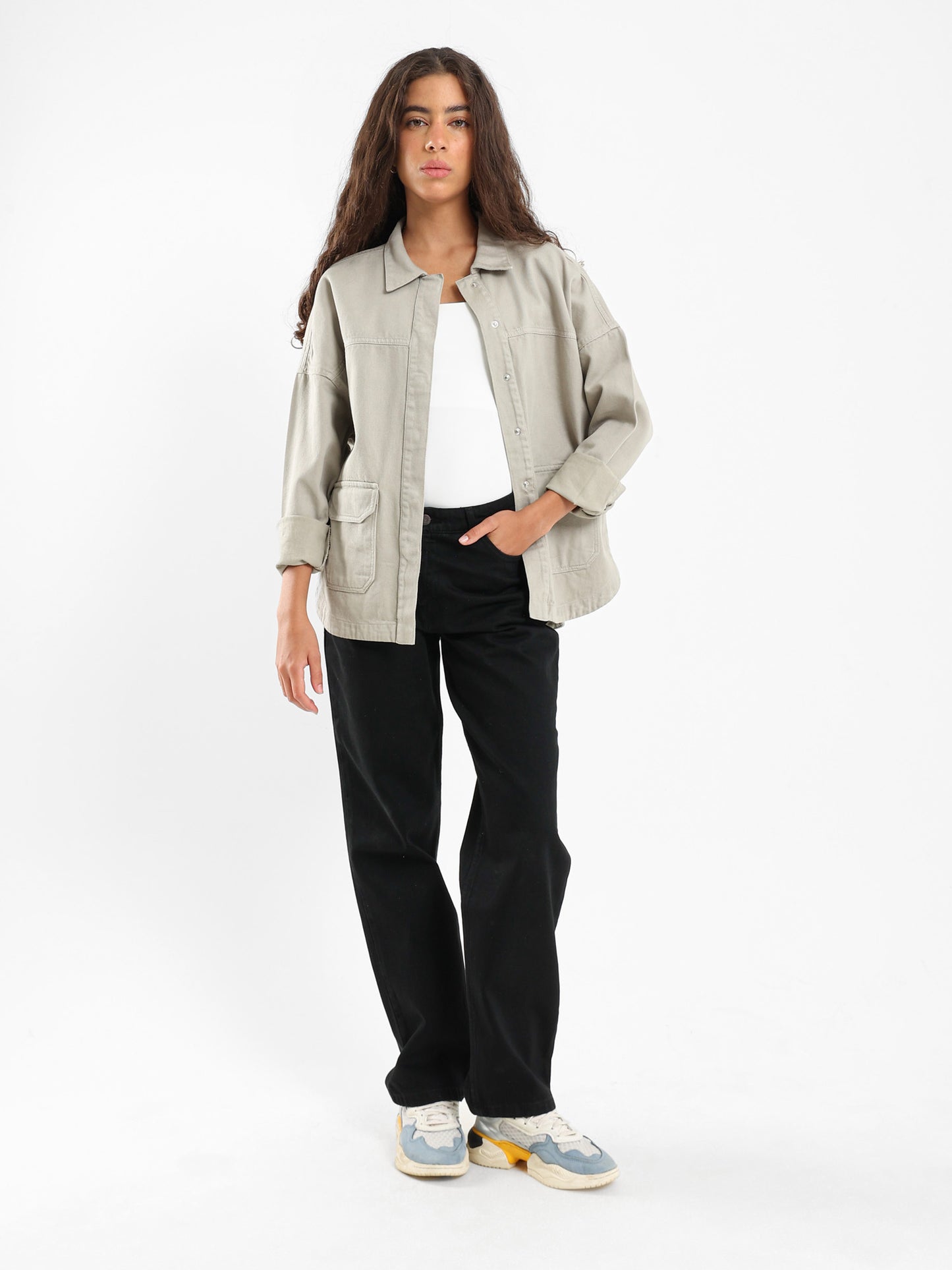 Over Shirt With Pockets