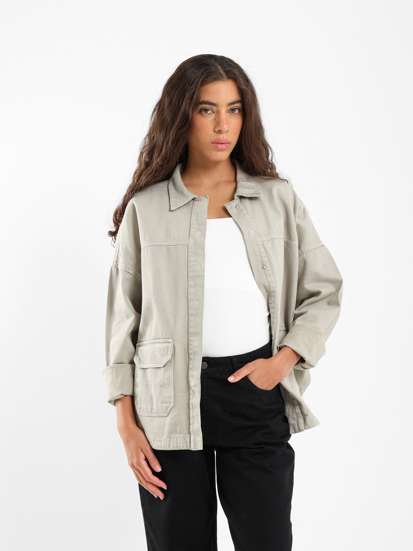 Over Shirt With Pockets