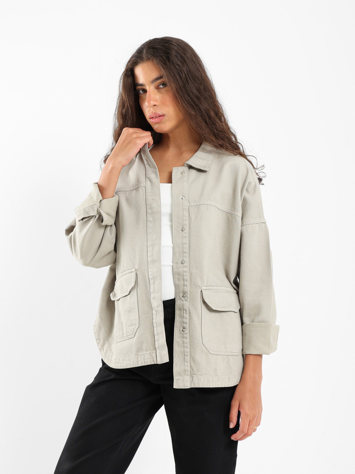 Over Shirt With Pockets