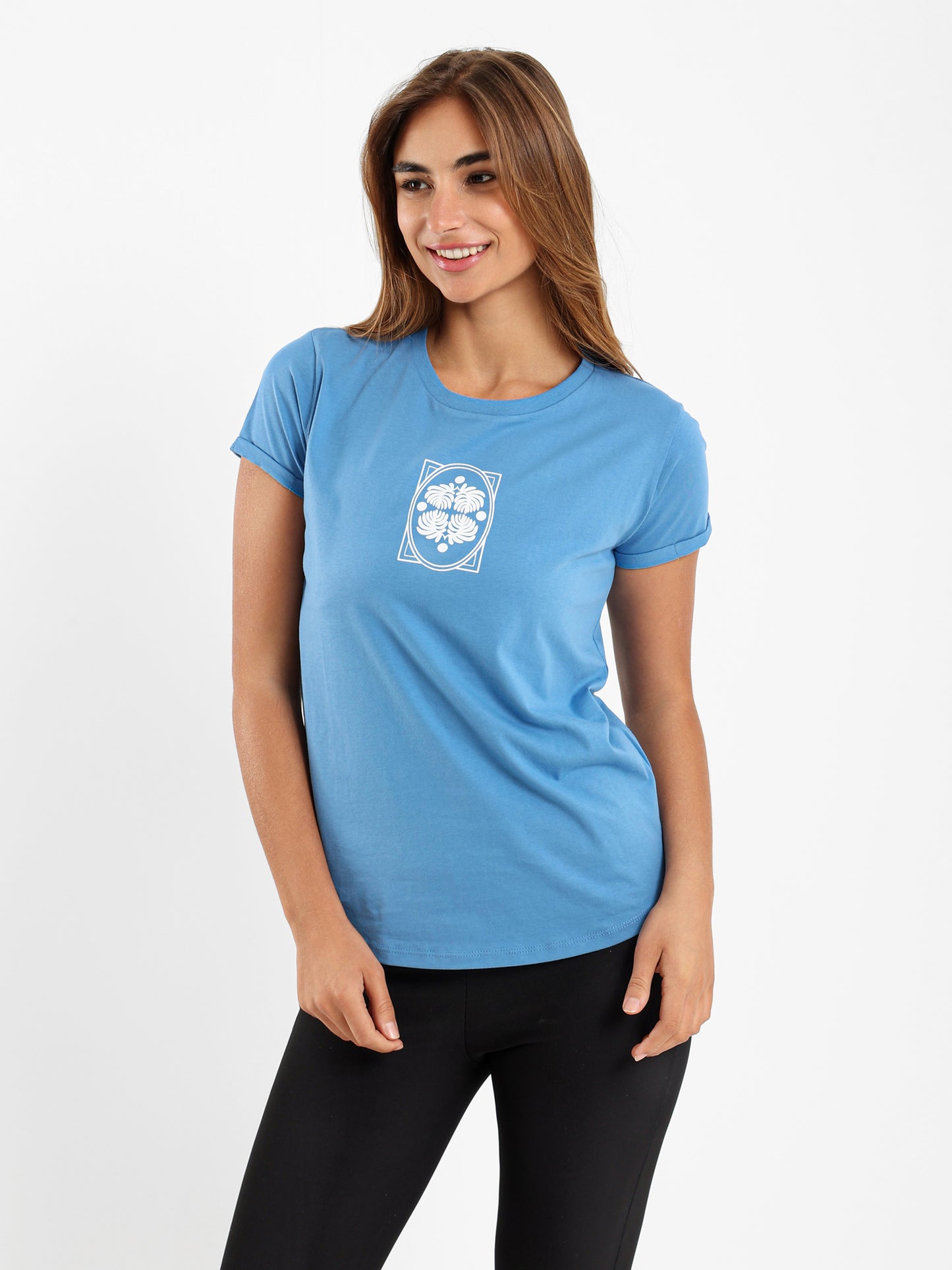 Minimal Botanical Printed T-Shirt