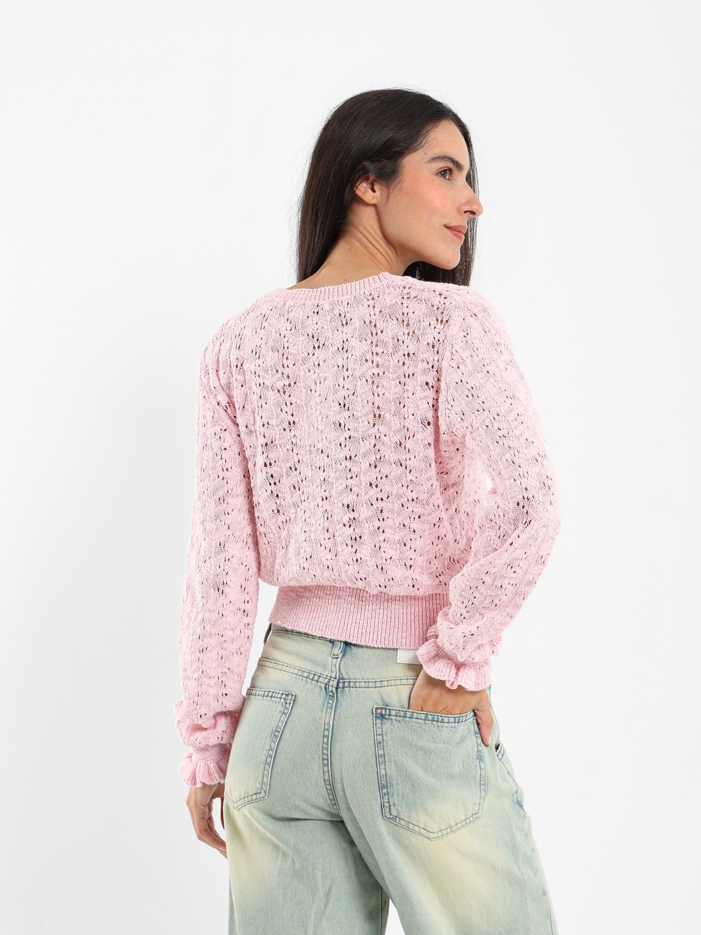V-neck Knitted Cardigan