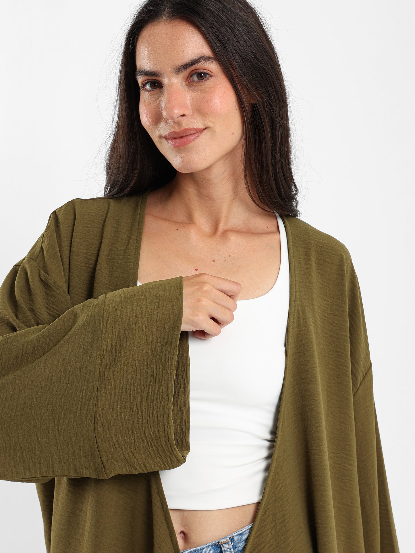 Wrapped Oversized Kimono